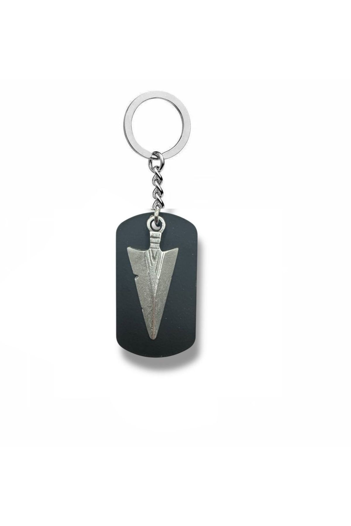 Herşey Nota Spearhead Valor – Mızrak Ucu Figürlü Unisex Metal Anahtarlık