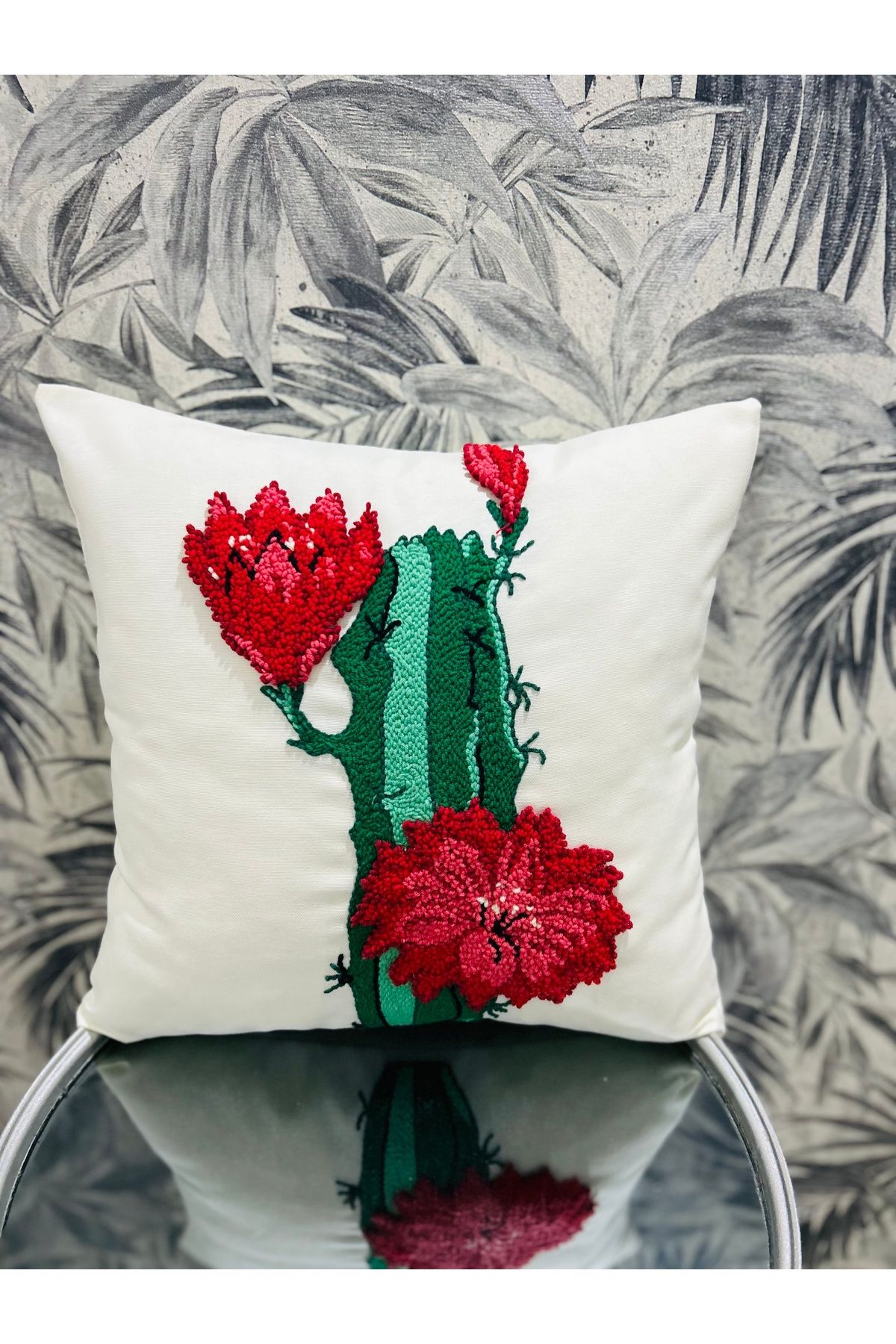 ozdesendesign Kaktüs Punch Kırlent