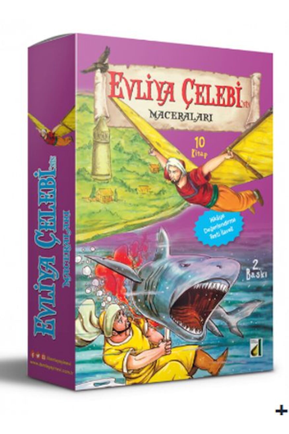 Damla Yayınevi Evliya Çelebi'nin Maceraları (10 Kitap Takım)