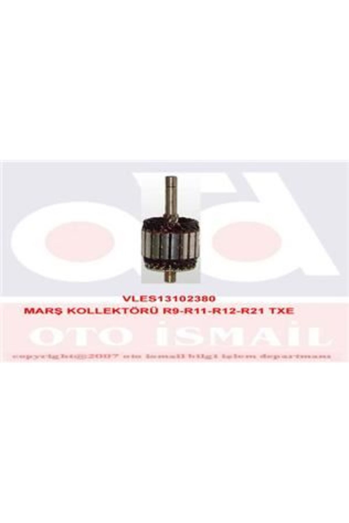 VALEO MARŞ KOLLEKTÖRÜ R9-R11-R12-R21 TXE x O