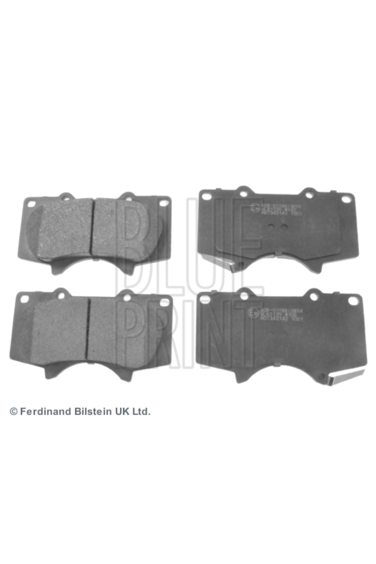 BLUEPRINT ÖN BALATA PAJERO 3.2 3.8 07 10 LAND CRUISER J12 3.0D-4D 4.0 01/03 10