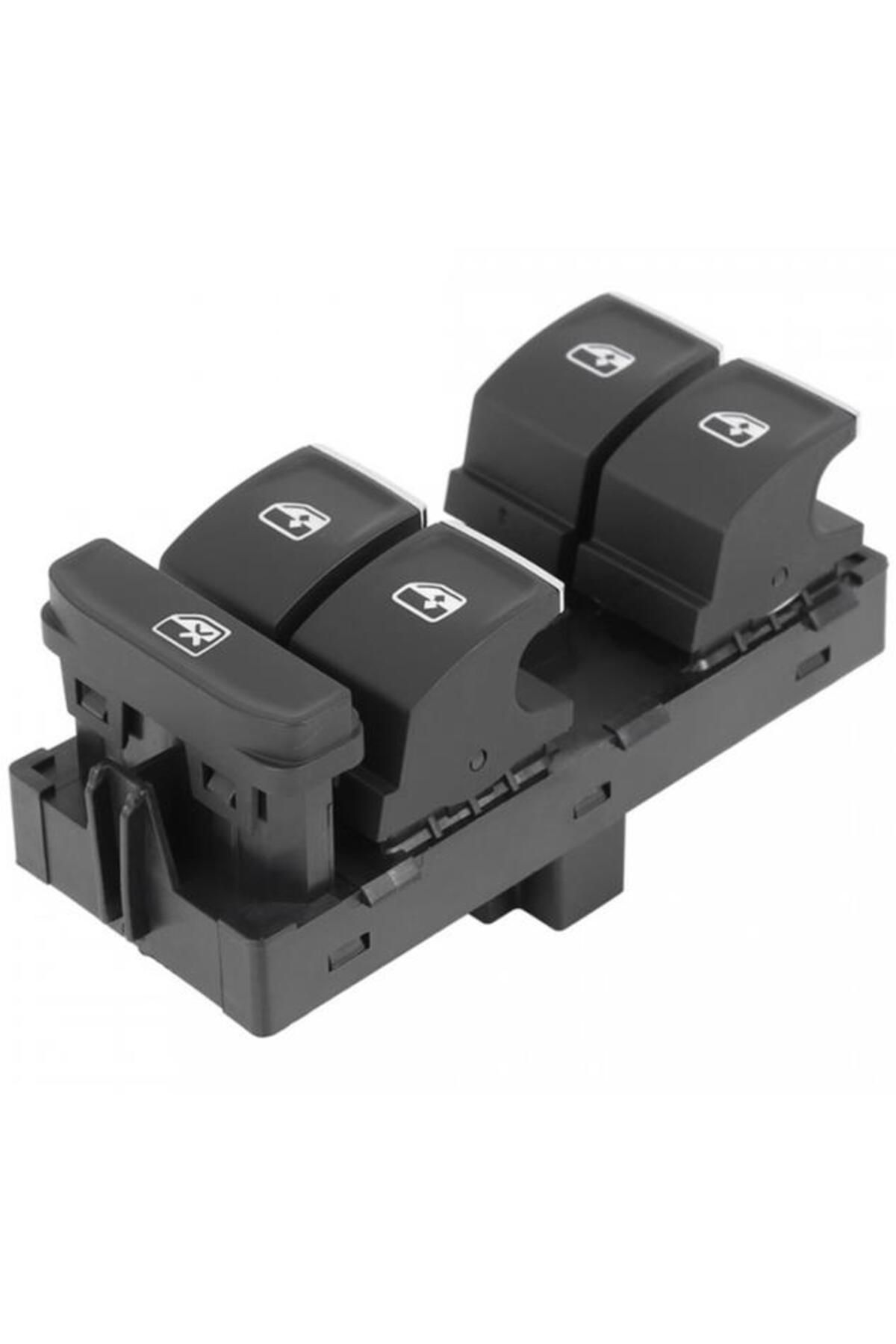 HELLUX CAM ANAHTARI SOL DÖRTLÜ KROM POWER WİNDOW SWİTCH LEFT VW GOLF V2-PASSAT B8-TIGUAN-LEON-ALTEA