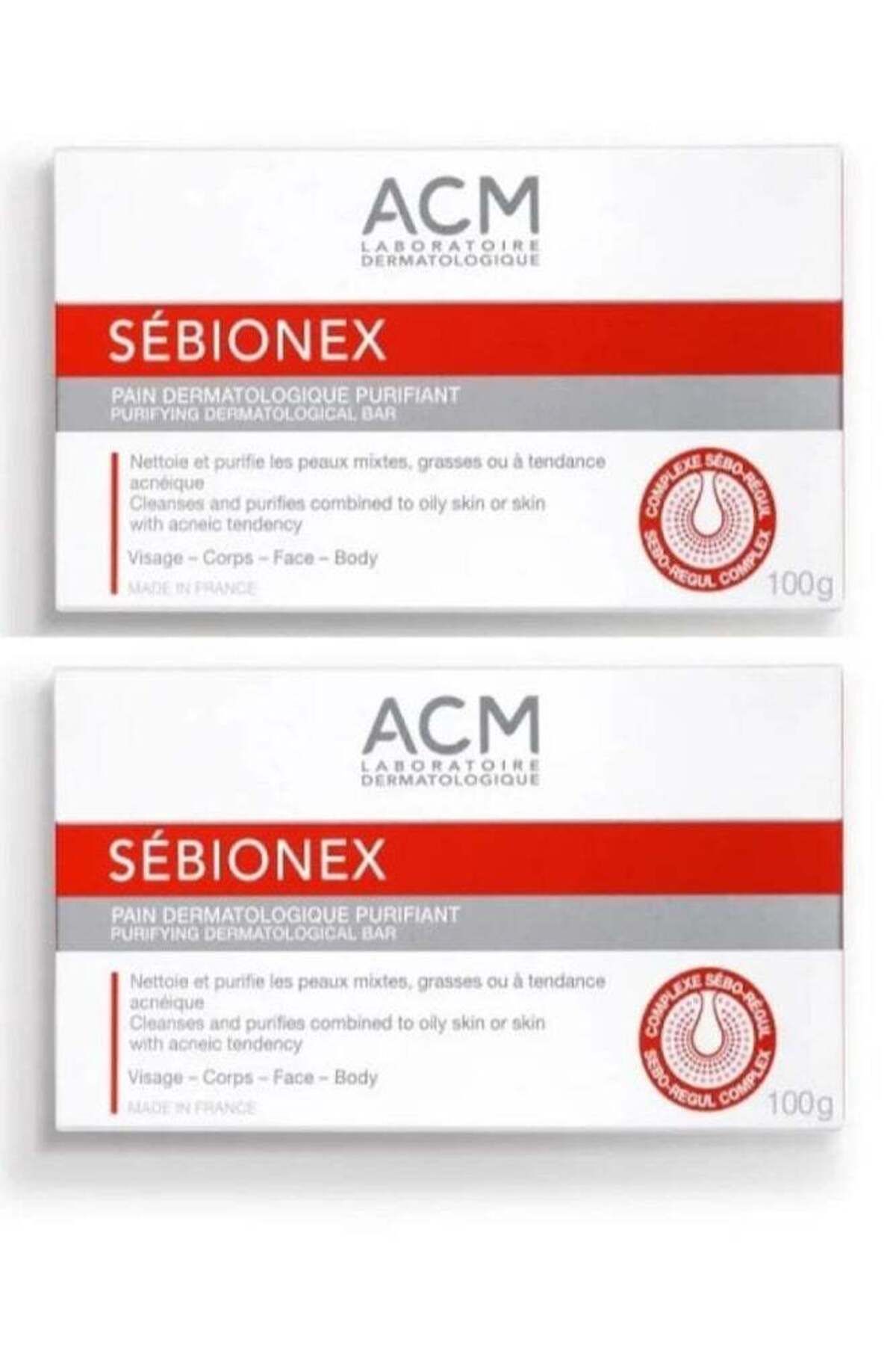 ACM-Laboratories Dermatological Soap - 2 Pack of Sebionex 100g 1