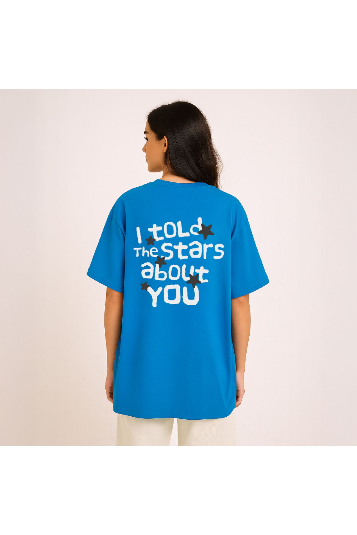EZ Design I Told The Stars About You - Oversize T-shirt