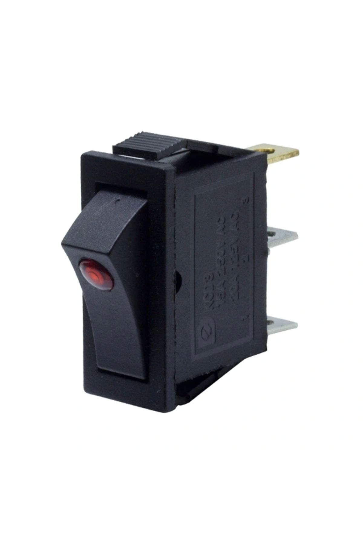 shopwave IŞIKLI TEKLİ MERCEKLİ ANAHTAR (IC-113A) (5047)