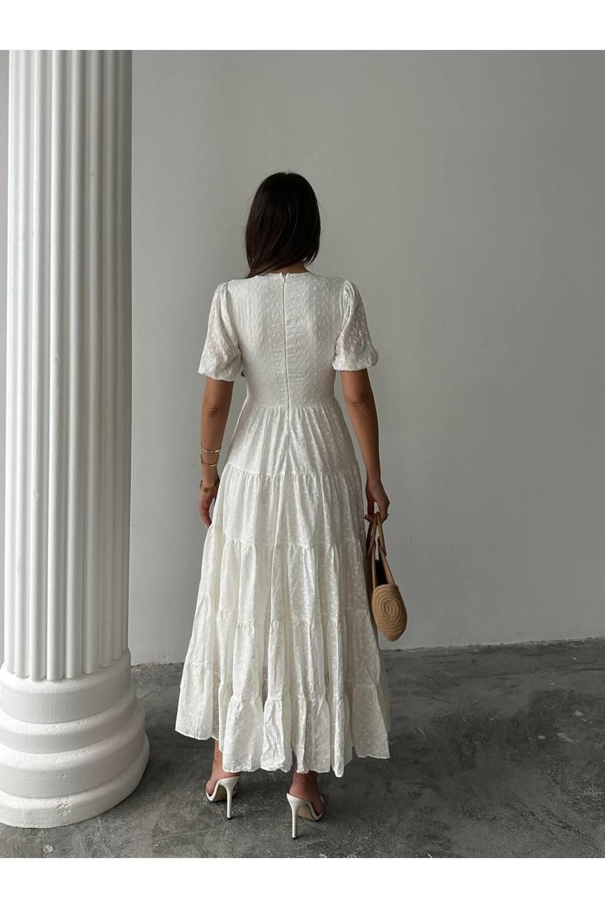 conconmoda Uzun Fisto Belinda Elbise