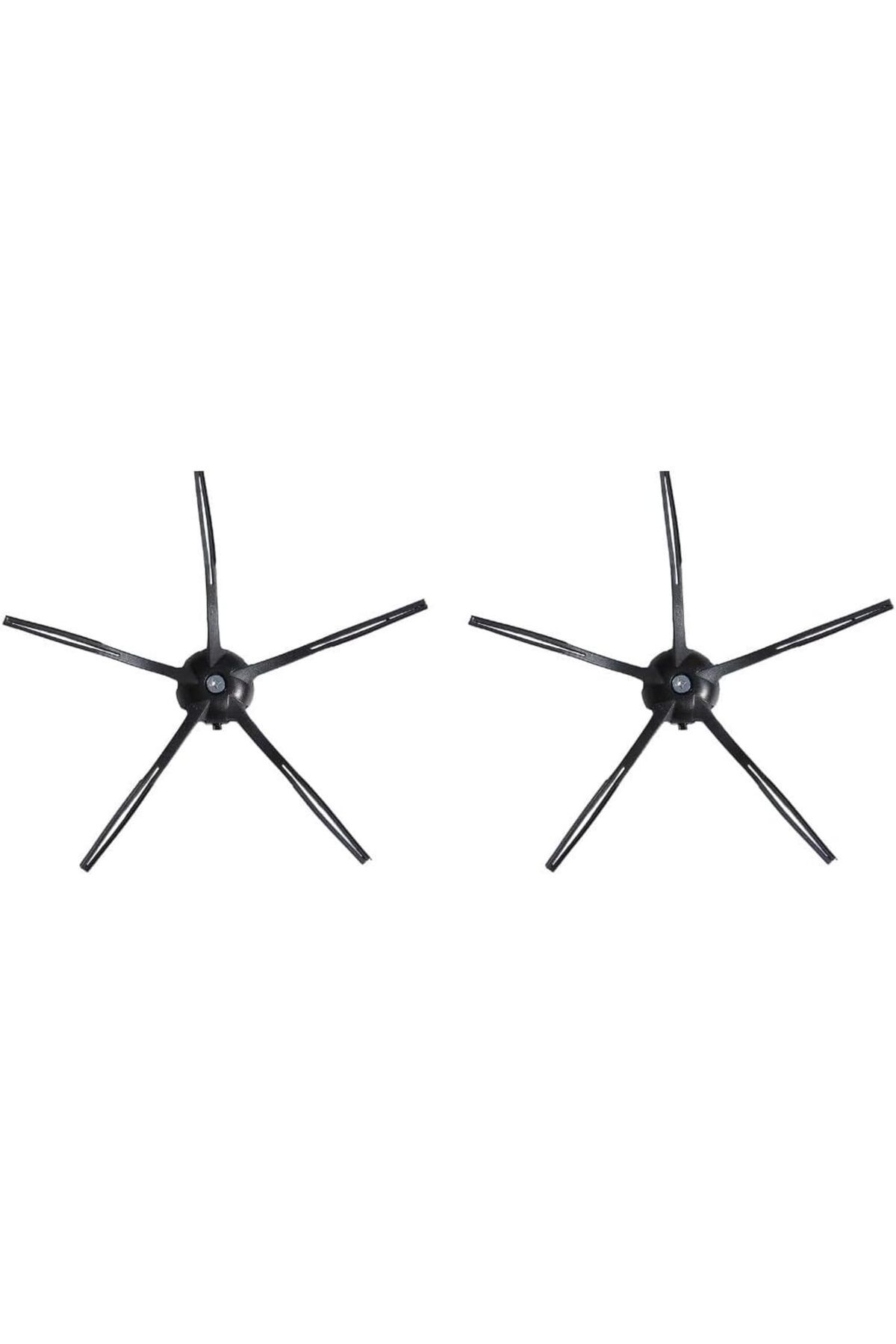KDROĞLU plamystical Siyah 2 Adet Yedek 5 Kollu Yan Fırça Roborock ile Uyumlu S7 S7 Max S7 Ultra T7 T7s 2 A