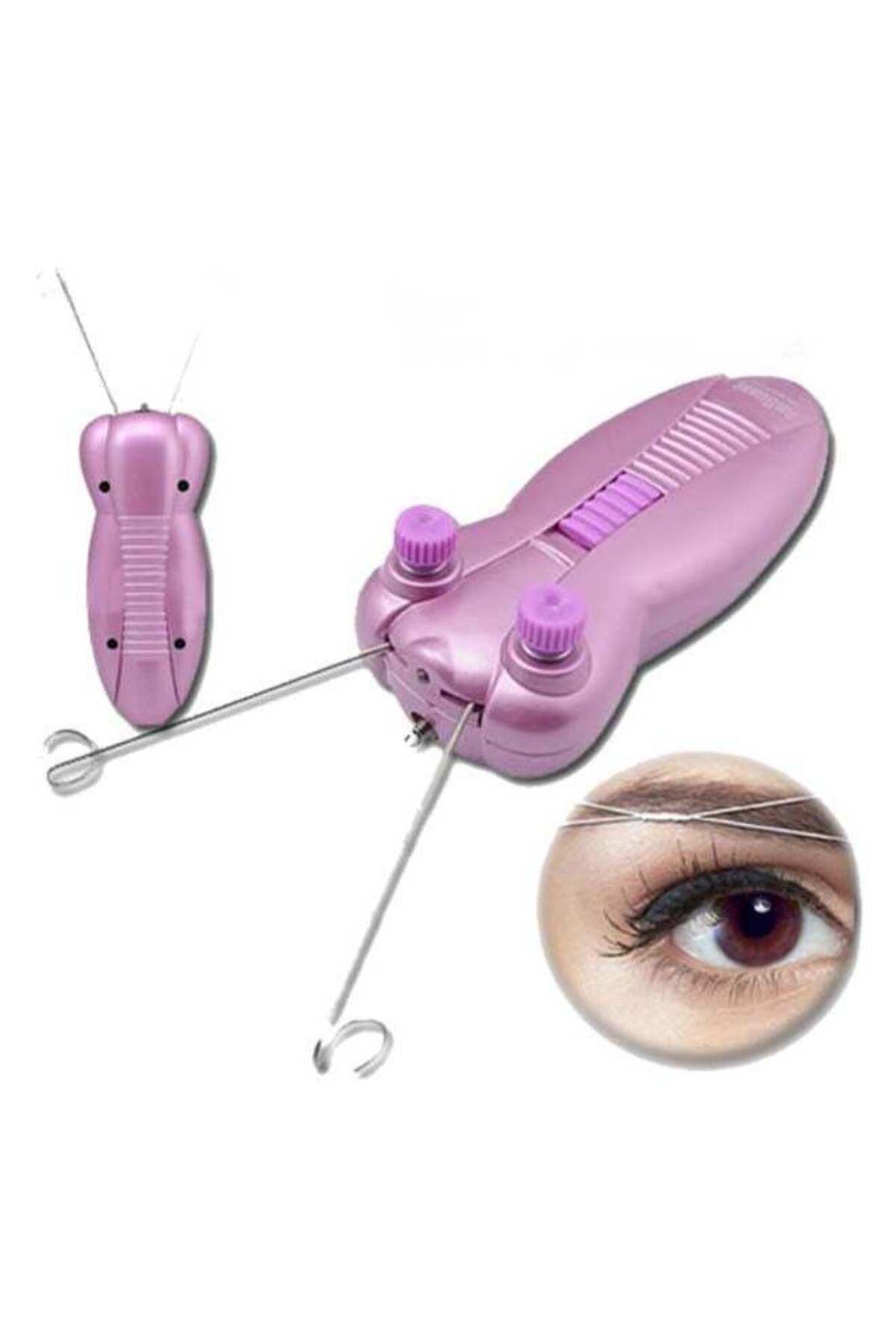 COOYA-Electric Hair Removing Threading Device Non-slip handle with Two Knobs Purple 4