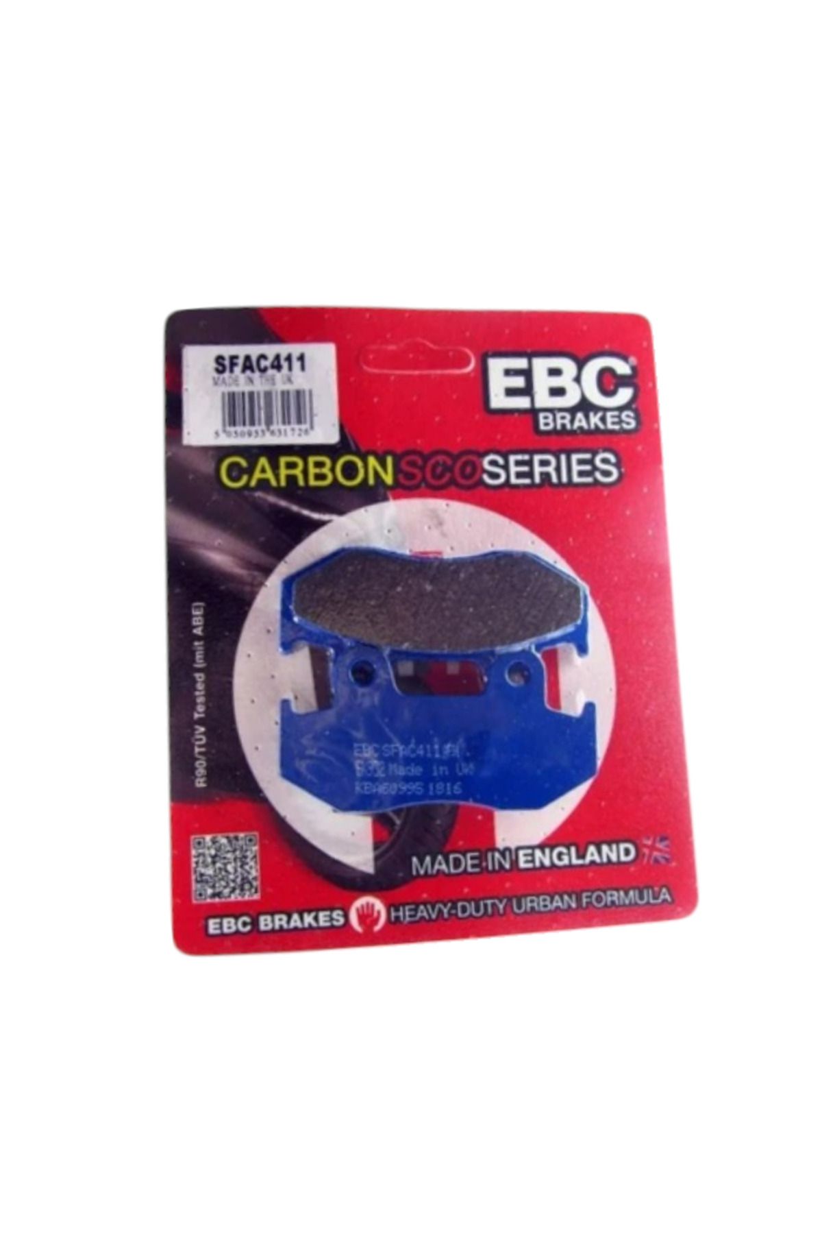 EBC Arka Fren Balatası SFAC411 Suzuki Burgman 400 2001-2006 Burgman 200 2001-2002