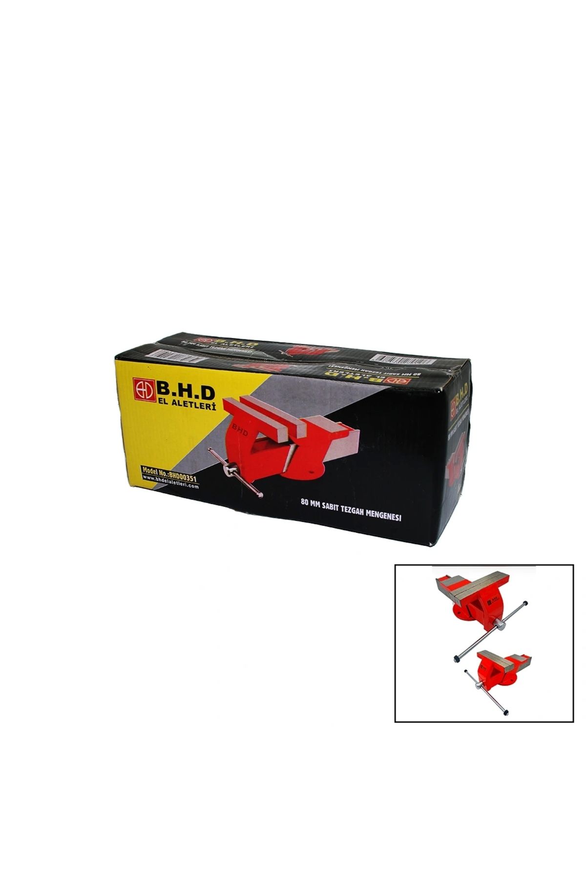 shopwave 80MM SABİT TEZGAH MENGENESİ İŞKENCE (5047)