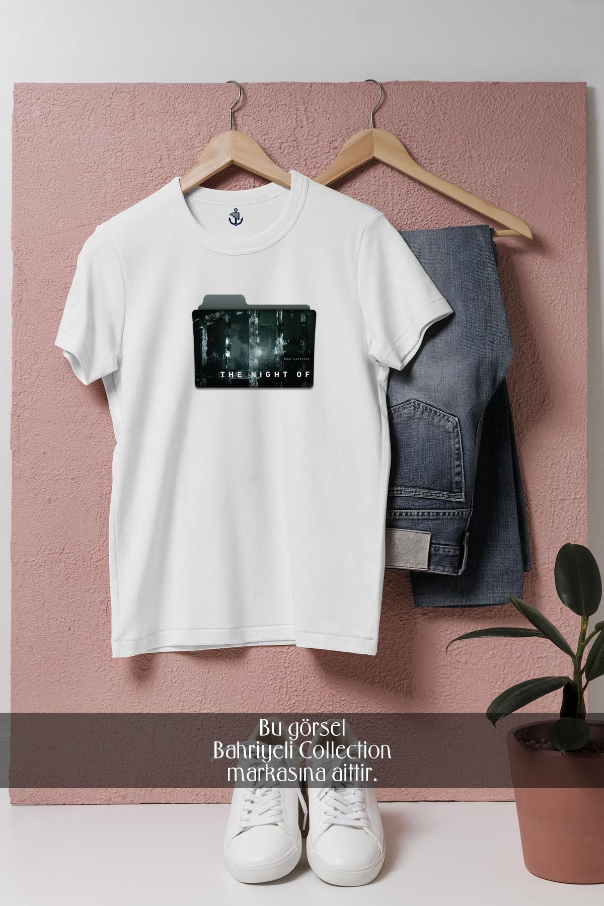 Bahriyeli Collection Oversize The Night Of Tasarımlı Unisex T-Shirt