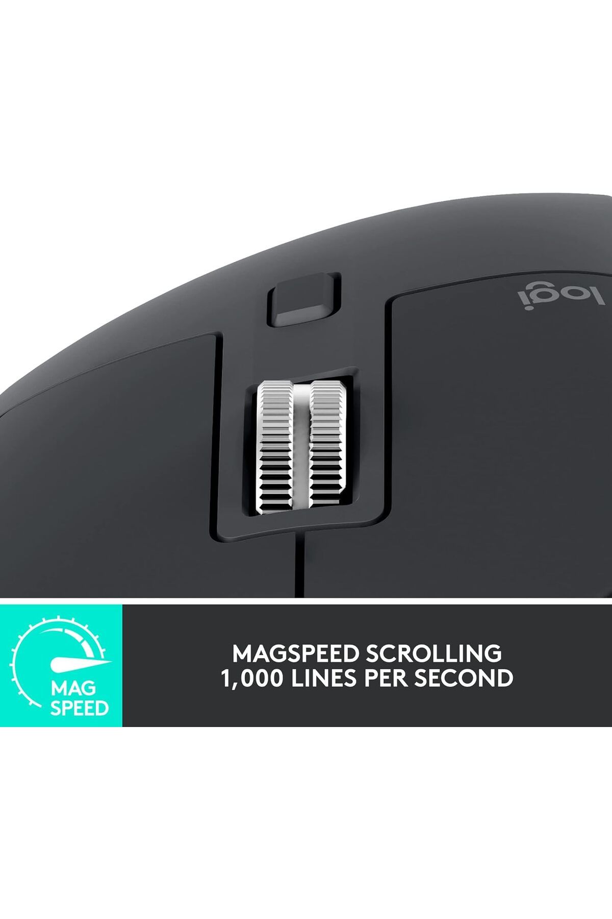 logitech-MX Master 3S - ماوس لاسلكي عالي الأداء مع تمرير فائق السرعة 5