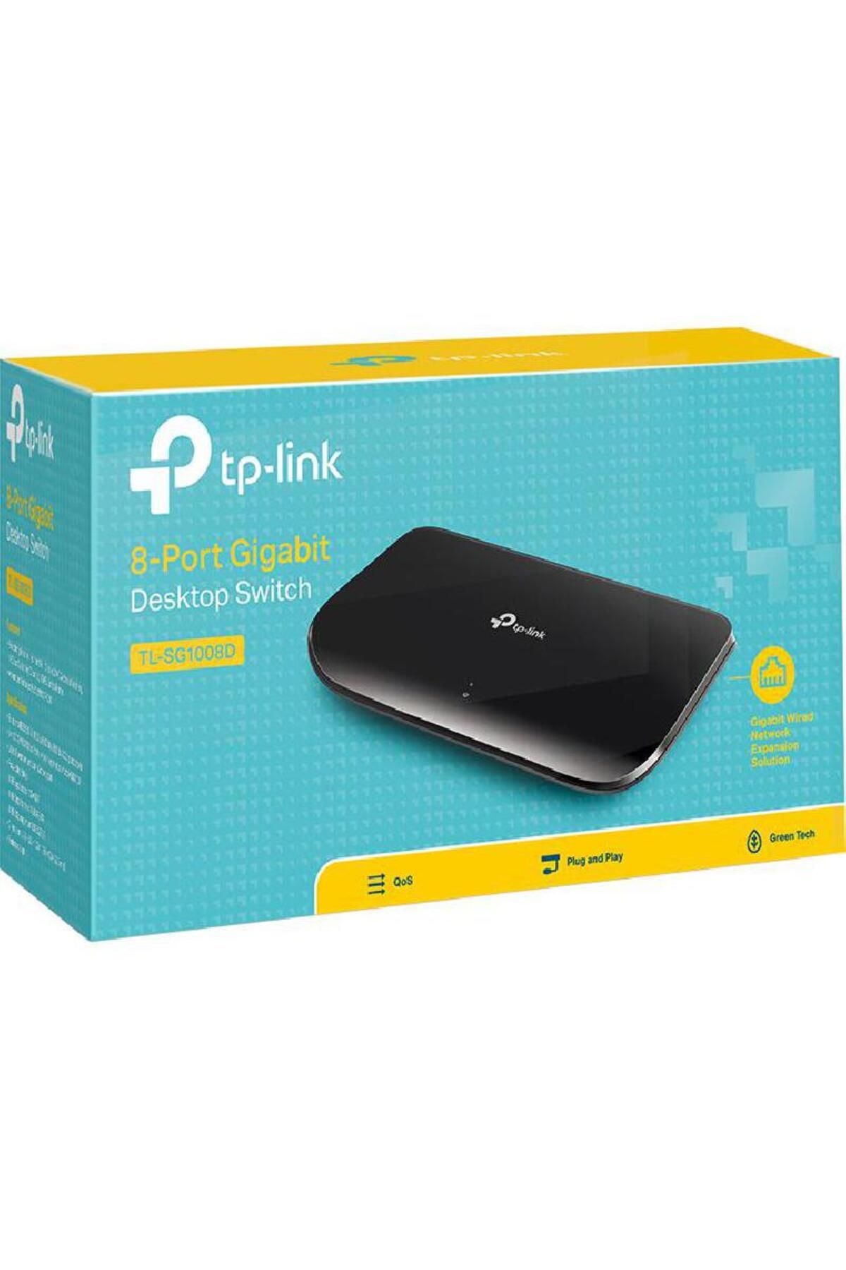 TP-LINK-مفتاح الشبكة 8 منافذ (GbE) 3
