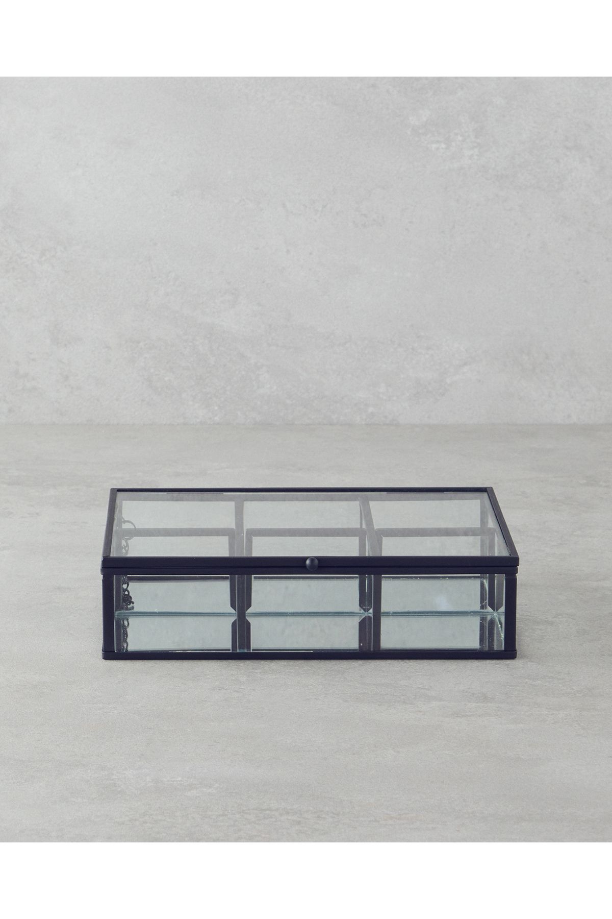 teknotrust Şık ve kullanışlı 27x8,2x5,7 cm siyah takı düzenleyici kutu
