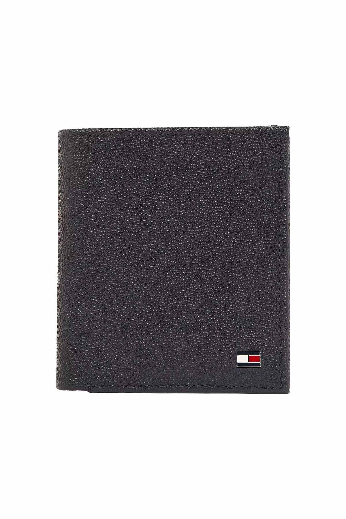 Tommy Hilfiger Erkek TH Flag Trifold Cüzdan - Lacivert