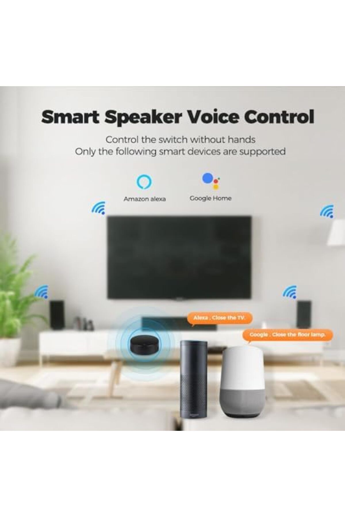 Generic-UanTii Tuya Smart IR Remote Control with Temperature Humidity, WiFi Universal Remote Controller, Sma 6