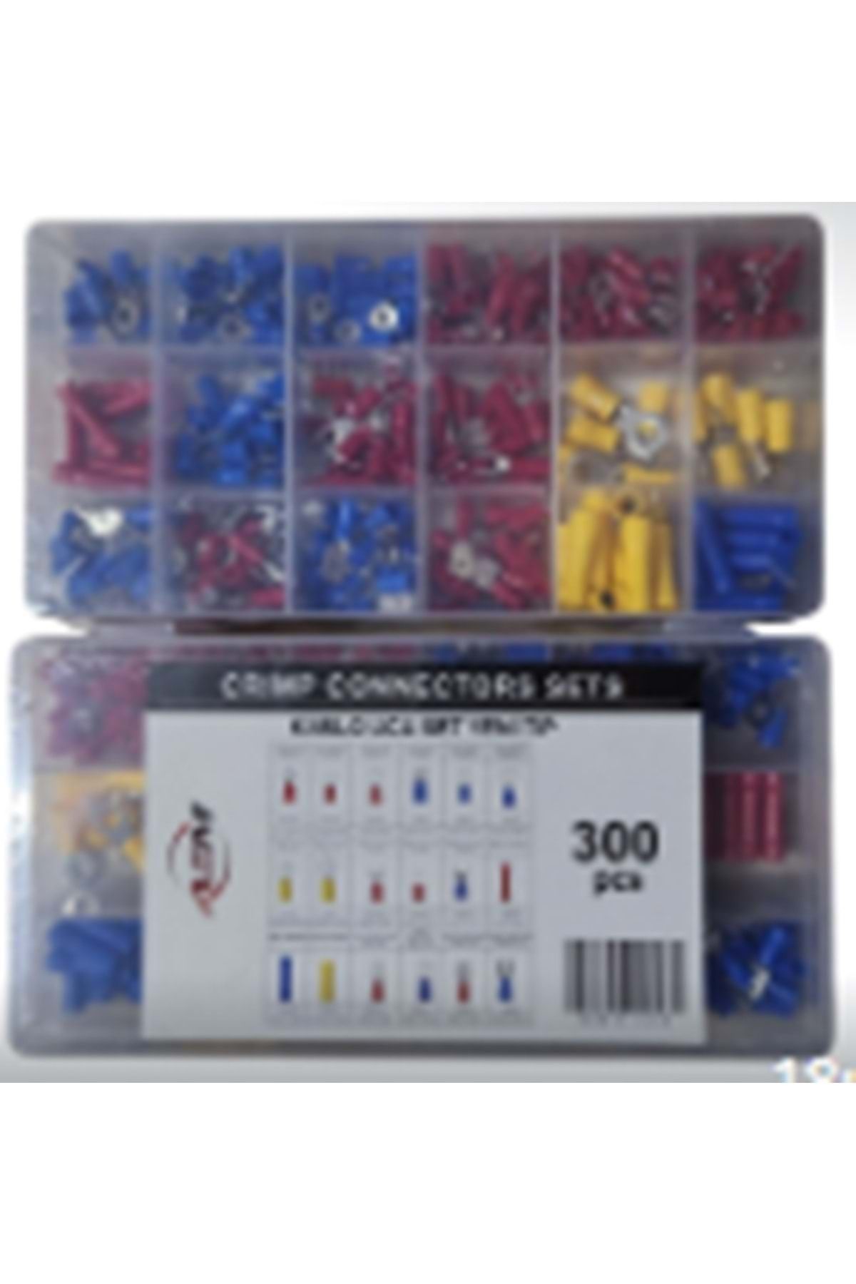 Yerli SARI FİŞ SET MAKARONLU 300 PARÇA