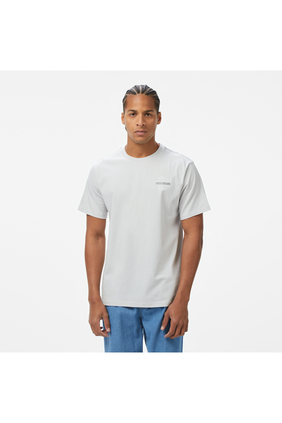 کانورس تی شرت مردانه گشاد طرح گرافیکی