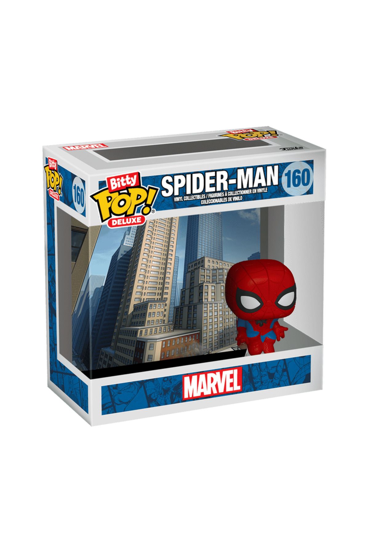 Funko Bitty Pop Deluxe Marvel Spider Mancityscape No:160