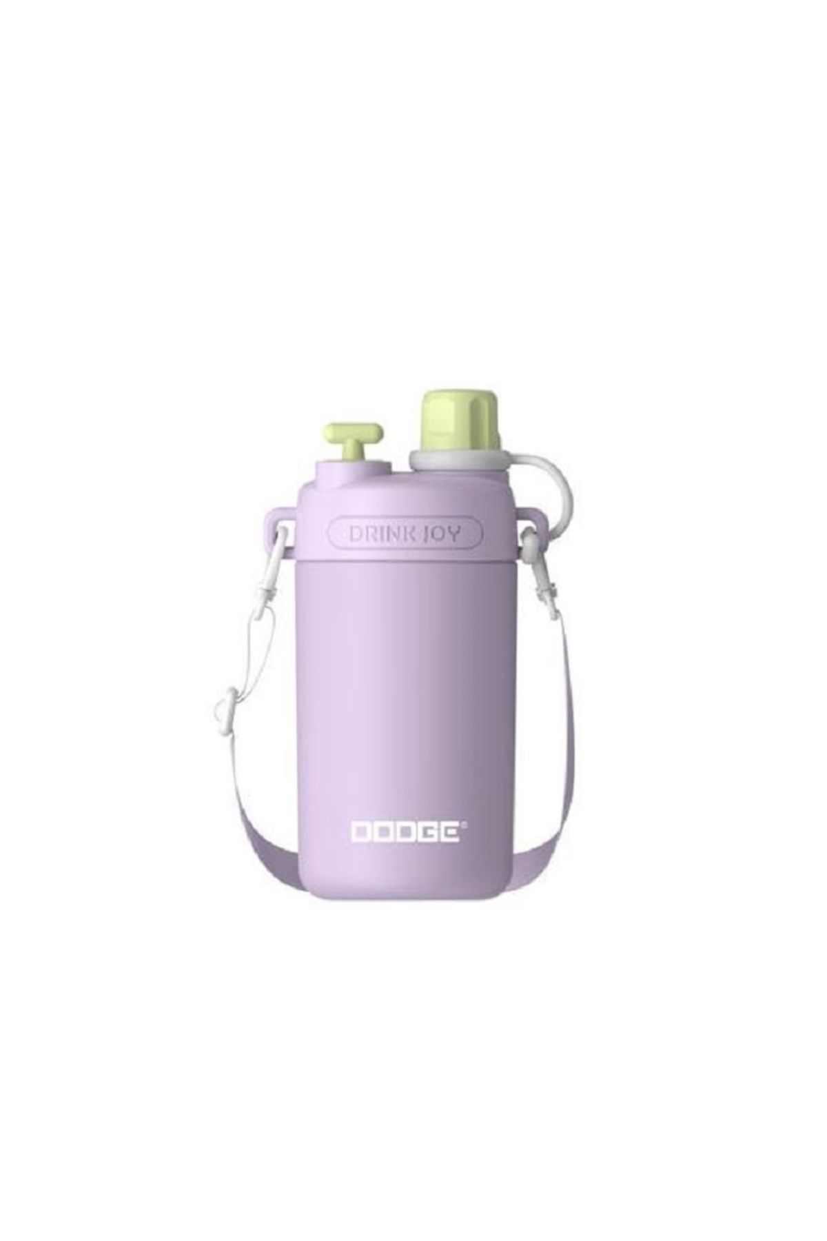 DODGE DB-23694 580ml Askılı Pipetli Mor Çelik Matara