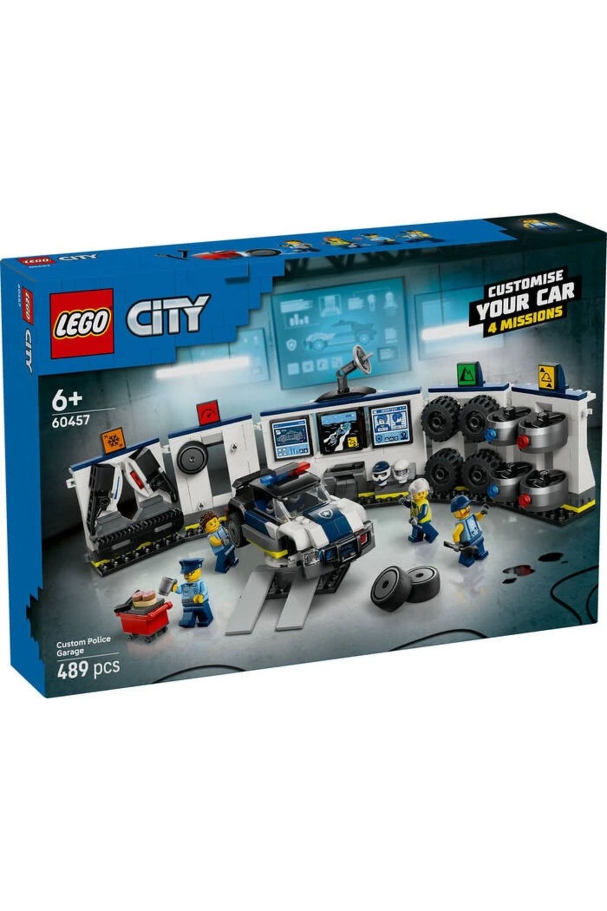 NW NessiWorld Nessiworld LEGO City Özel Polis Arabası Garajı 60457