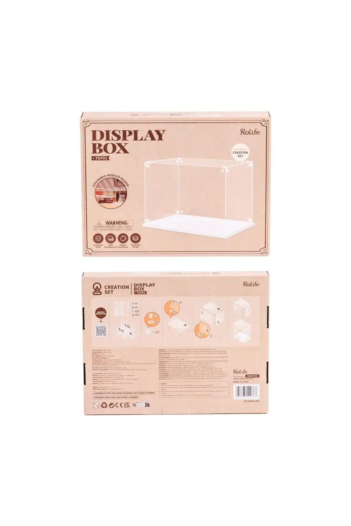 Robotime-Dustproof Display Box - Accessories For 3D Puzzles 8