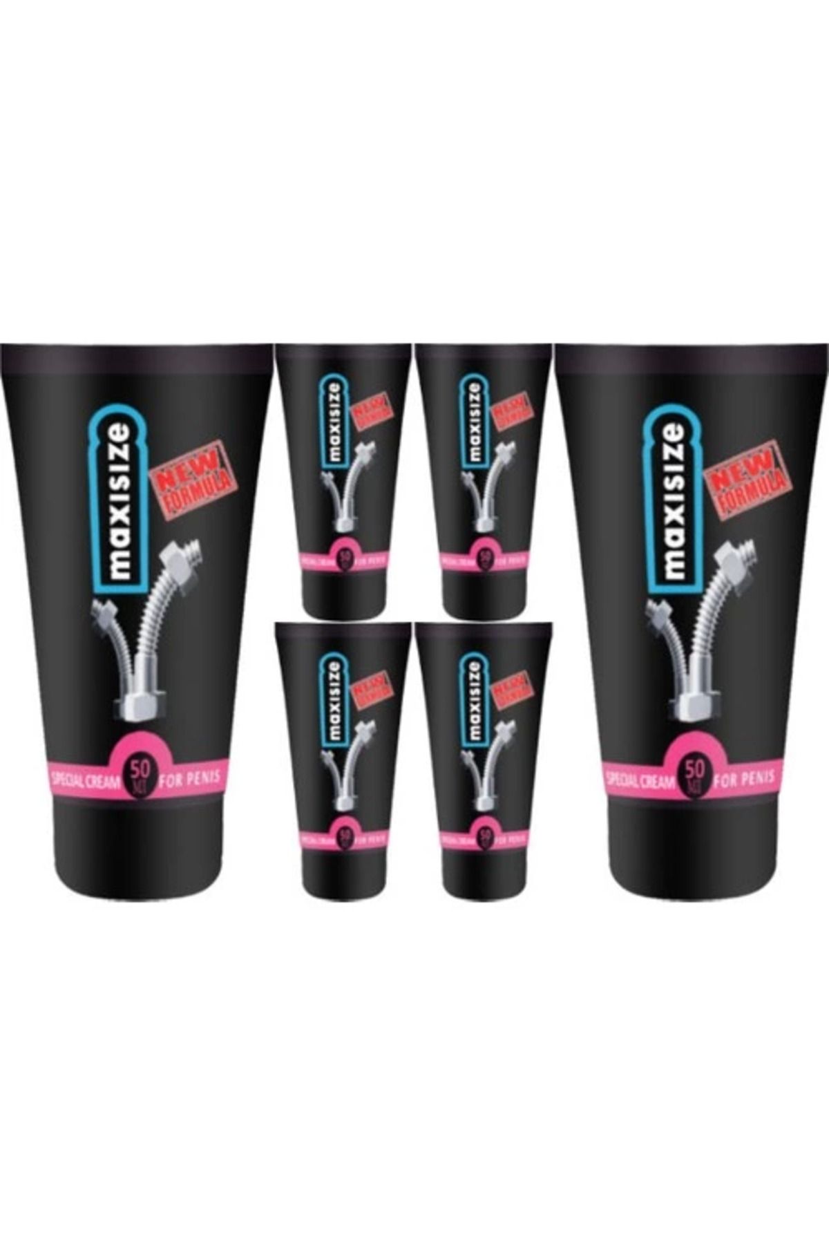Vemora Maxsize KOD:ASLG306 Maxi Size Cream Erkeğe Özel 50 ml 6 Adet Şekillendirici Canlandırıcı Krem