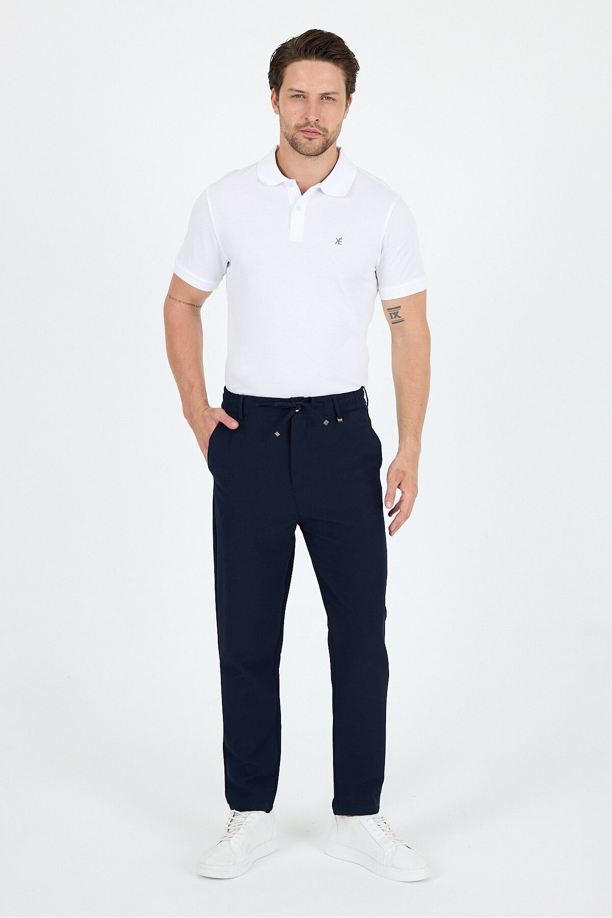 Rodi Sinyor Cepli Günlük Spor %95 Polyester%5 Elastan Rahat Kalıp Erkek Jogger Pantolon Eşofman Altı 3668