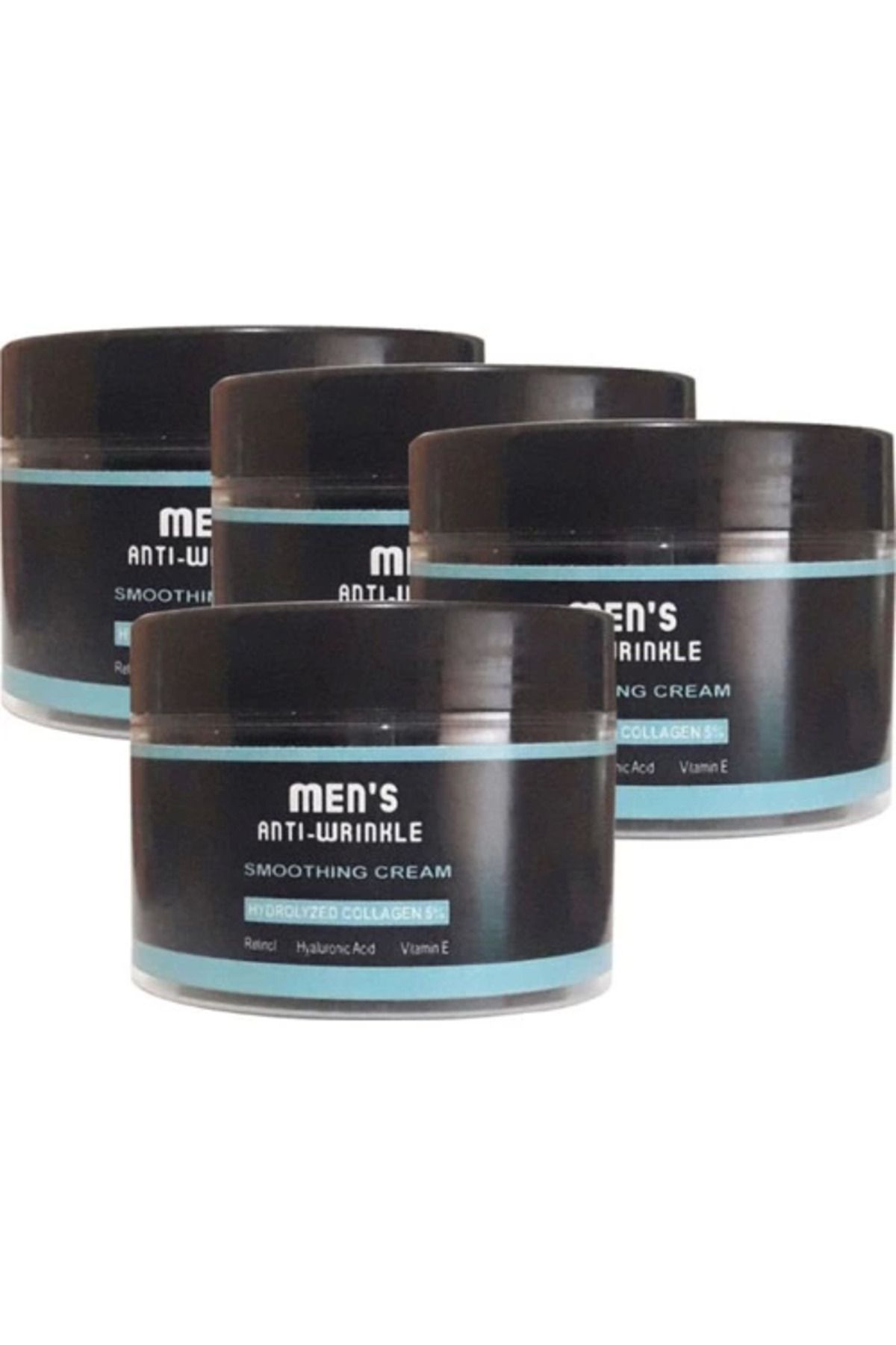 Vemora Men's 4Adet x100 ml Gızey-92-2:0356 Erkeklerin Kremi Gergin Hatlar