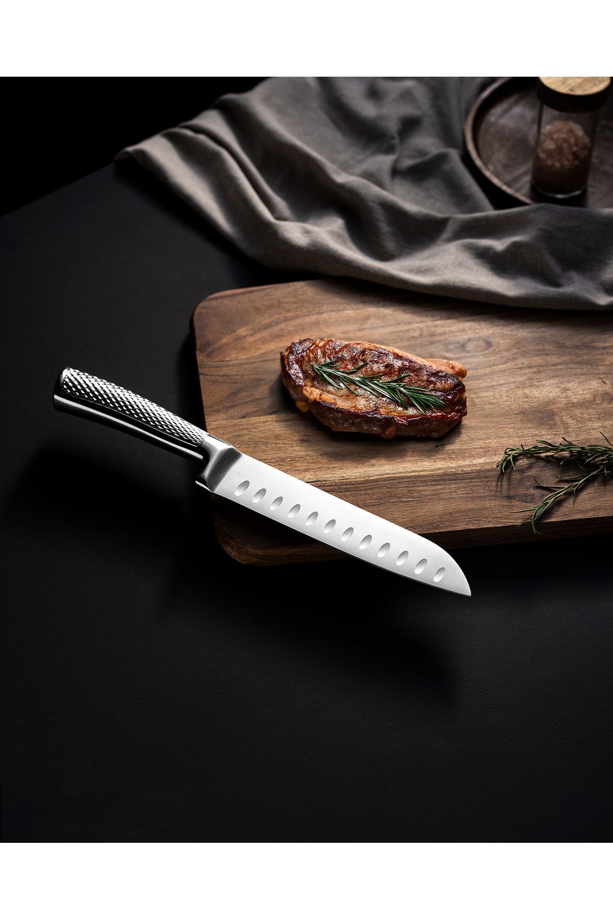 Madame Coco Garen Santoku Bıçağı - Çelik