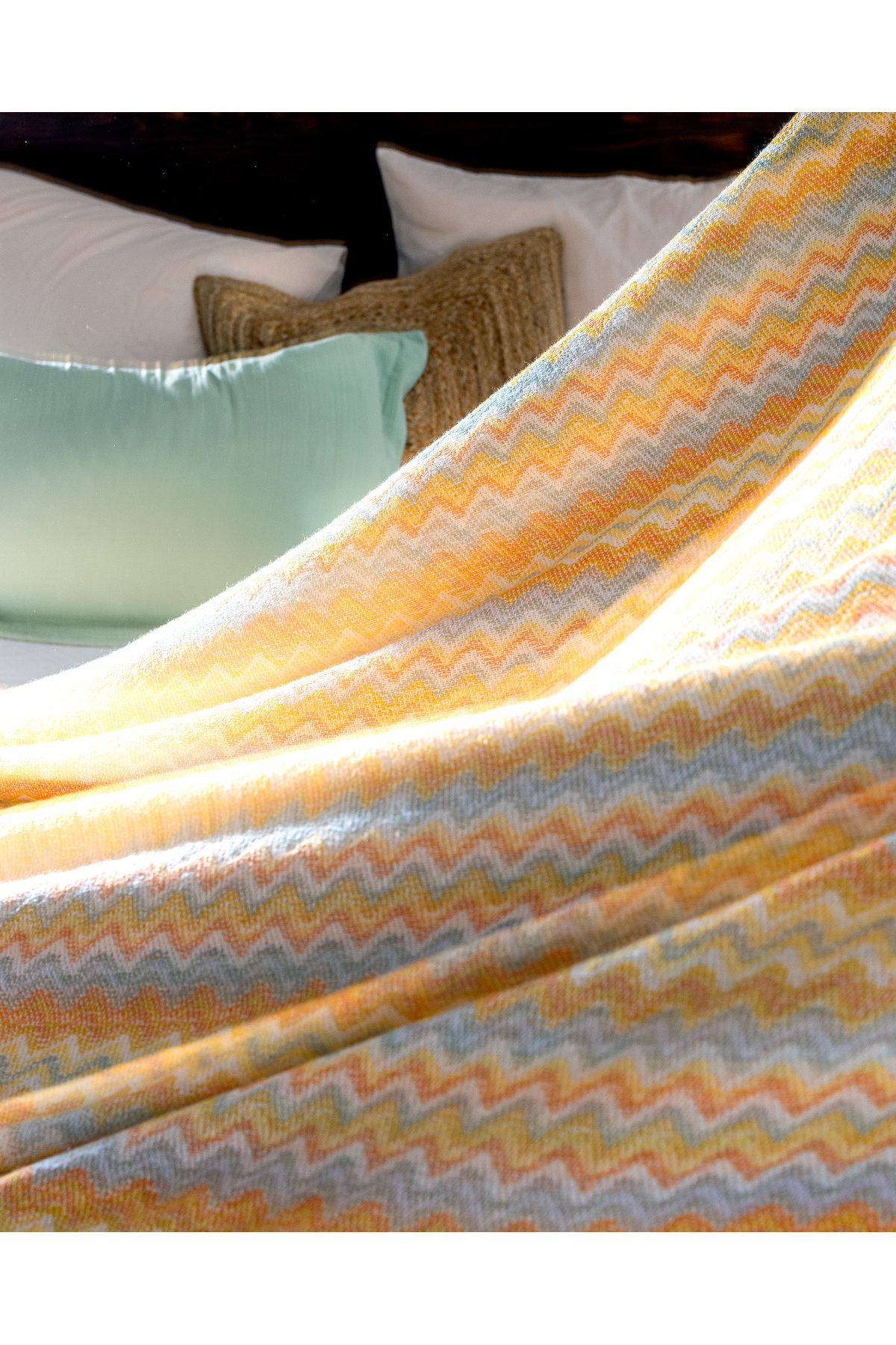 Madame Coco-Blasimon Double Cotton Bedspread - Colorful 6