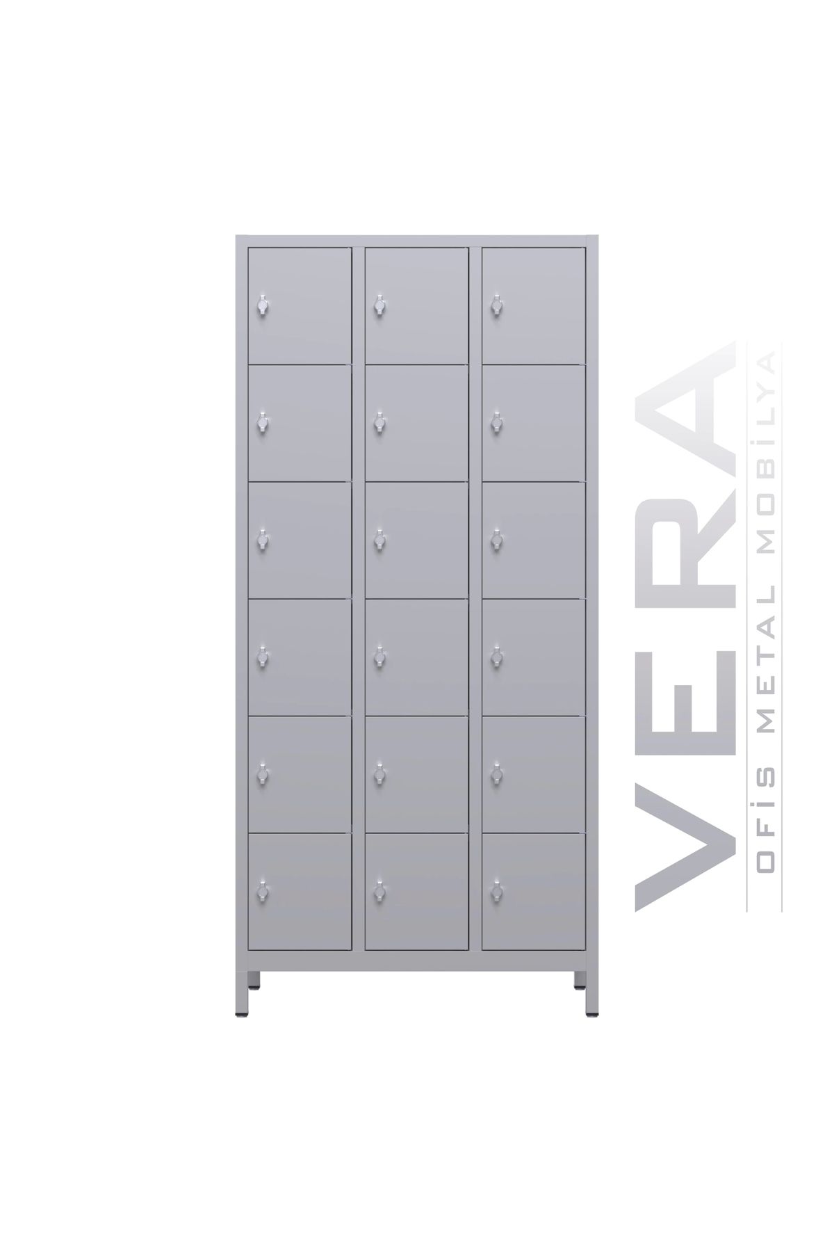 verametal Soyunma Dolabı 18 Kişilik Metal Dolap