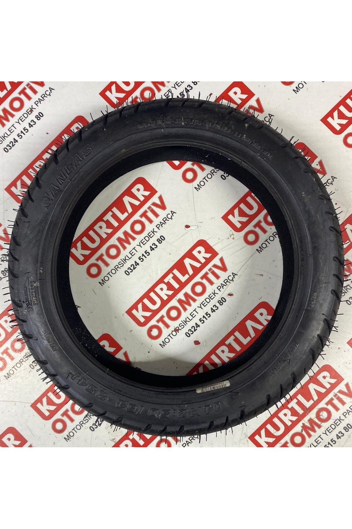 ANLAS E-Bike 14x2.50 A Kalite Tubeless (Dublex) Dış Lastik 2024 Üretim