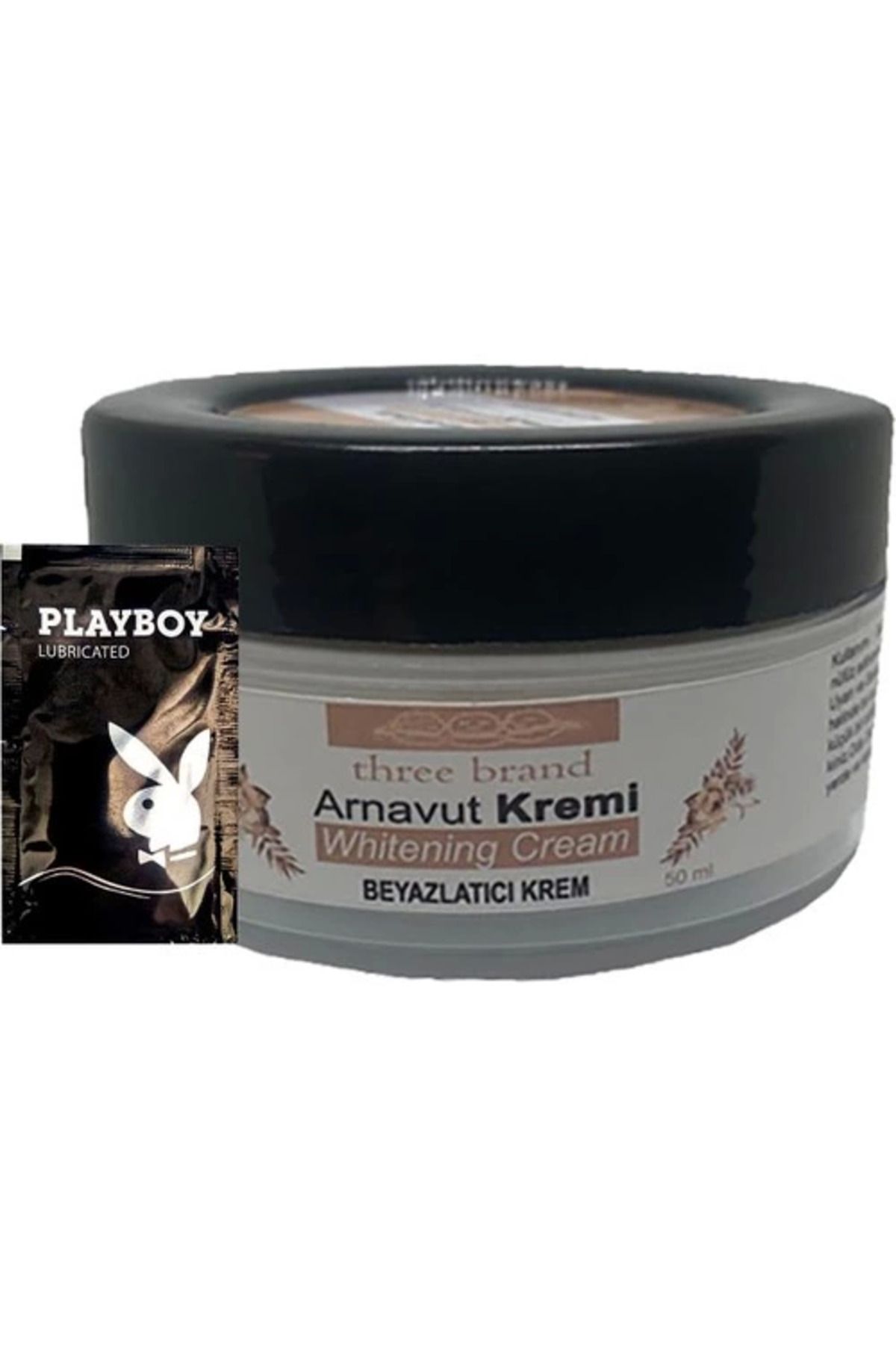 Vemora Three Brand Arnavut Kremi Whitens Cream 50 ml Sel Antikara Kremi SNMP20118 + 1 Adet Jel Hediye