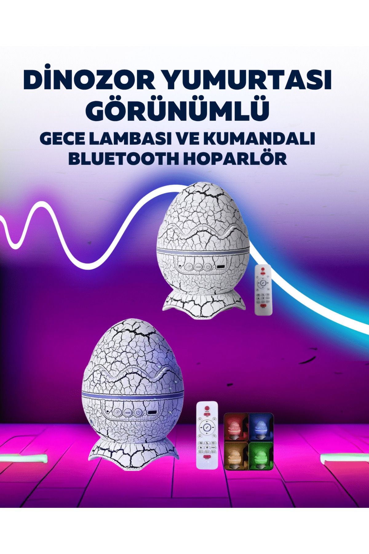 FTA TİCARET Dinazor Yumurta Gece Lambası