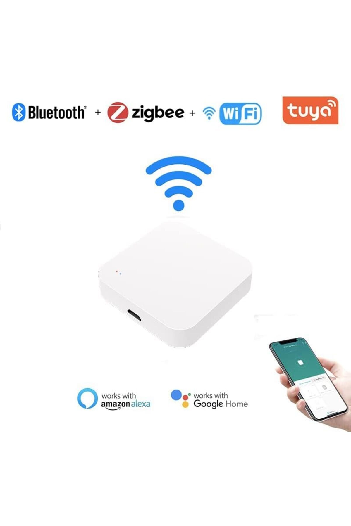 UanTii-Tuya Smart Multimode Gateway Wifi Zigbee Bluetooth Hub Bridge 2