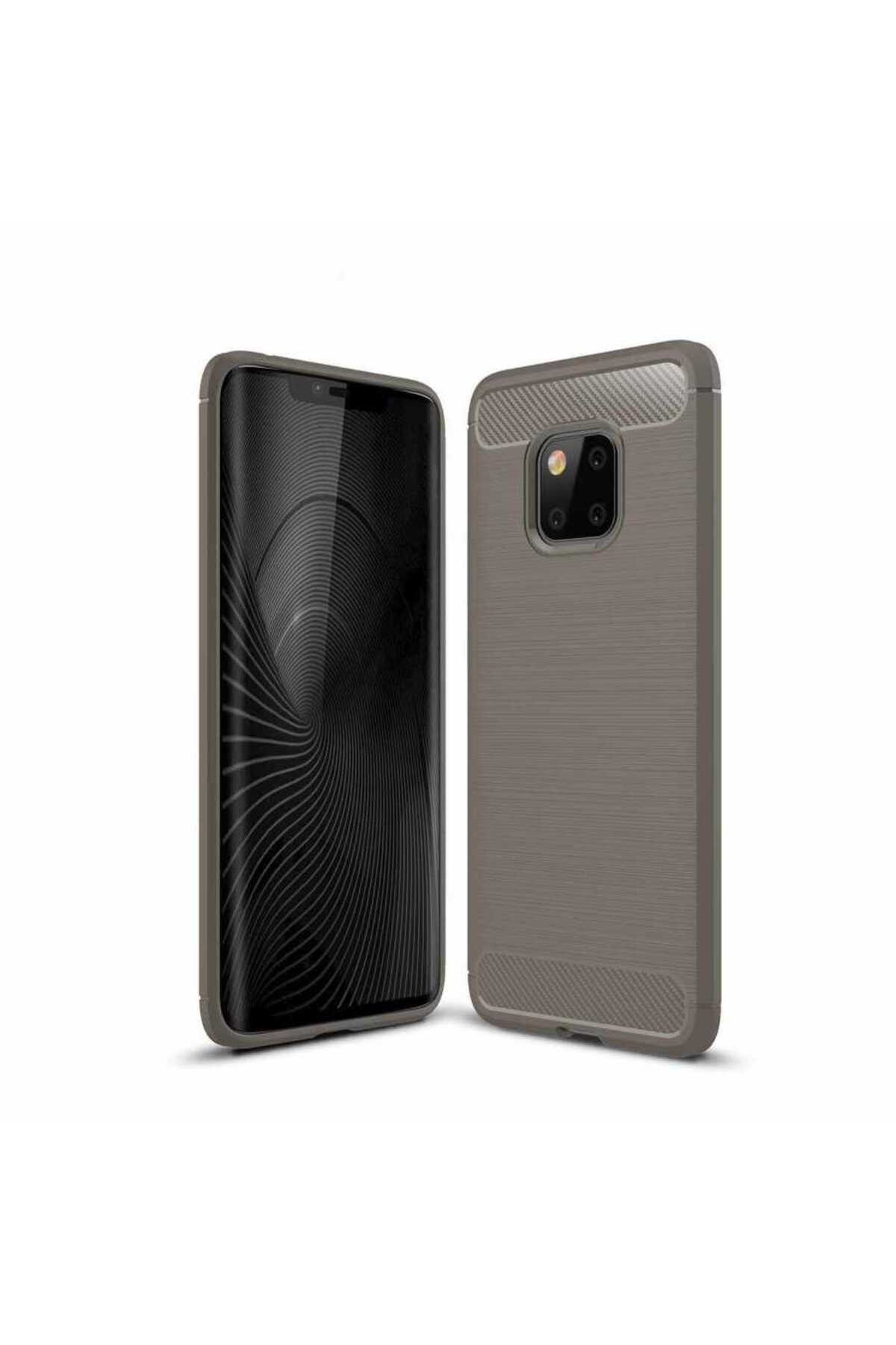 halkhouse Huawei Mate 20 Pro Kılıf Slim Fit Esnek Kırılmaz Şık İz Yapmaz Room Silikon Kapak