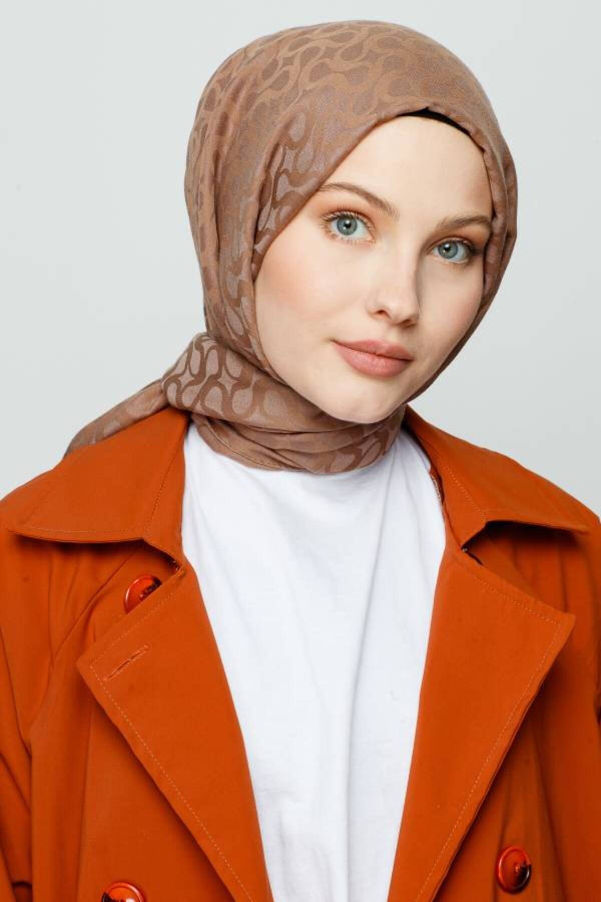 VALORSCARF MOCHA BLOOM DESEN ŞAL