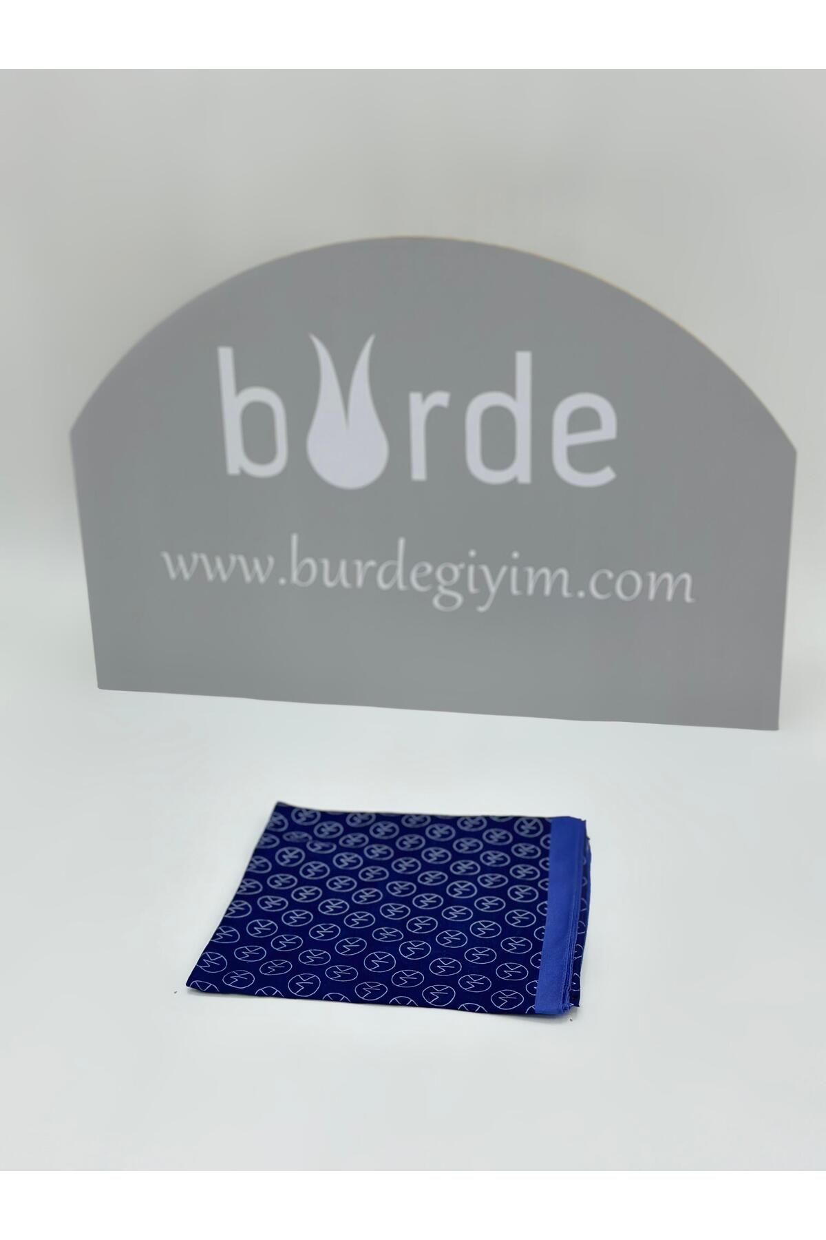 BÜRDE MK Logo Pamuk Eşarp