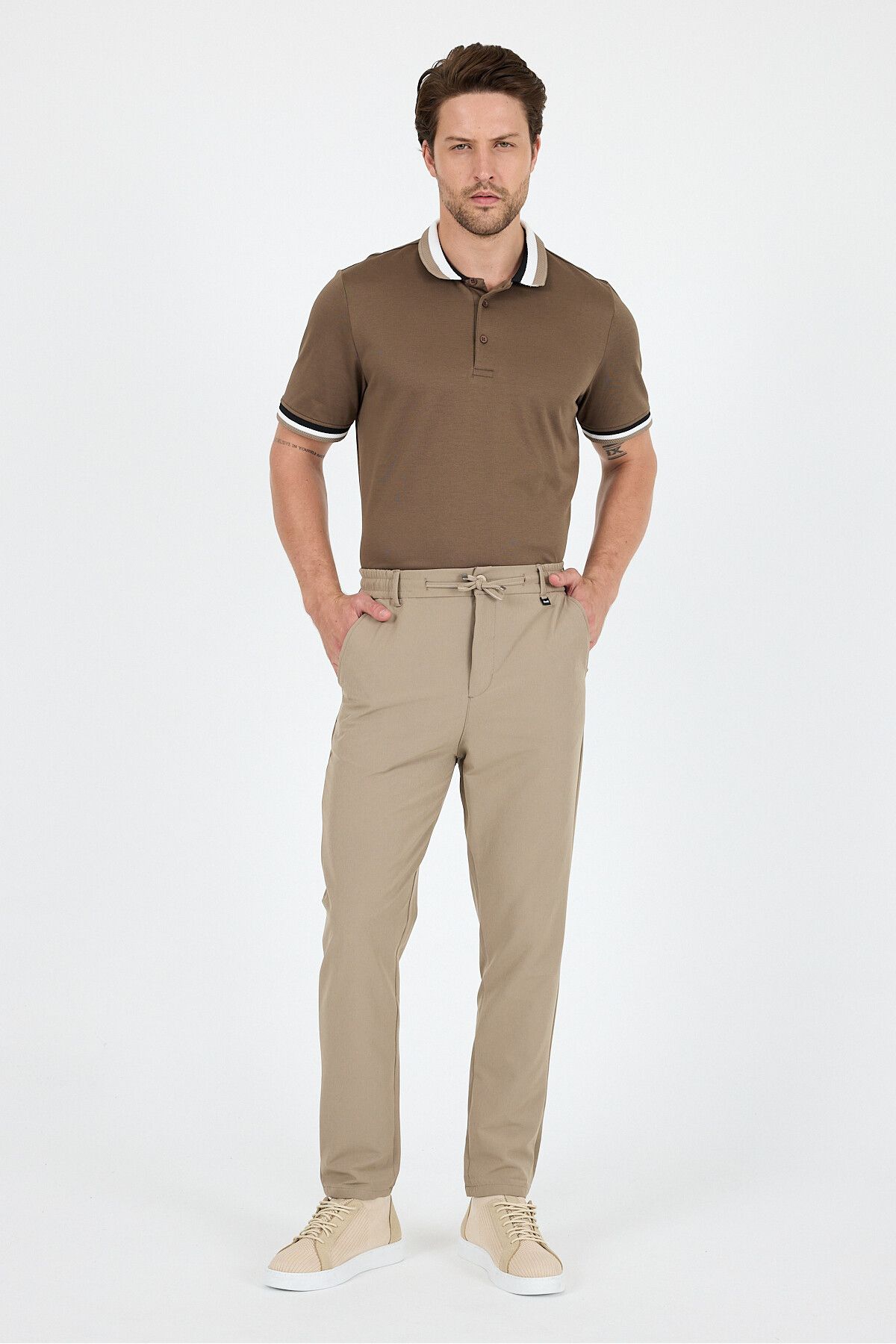 Rodi Spor ve Günlük Rahat Cool %92Polyester %8Elastan Esnek Kumaş Erkek Jogger Pantolon Eşofman Altı 3670