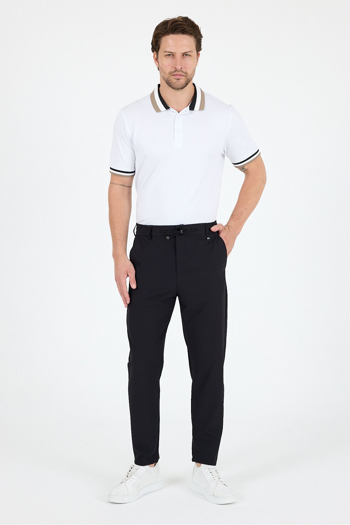 Rodi Spor ve Günlük Rahat Cool %92Polyester %8Elastan Esnek Kumaş Erkek Jogger Pantolon Eşofman Altı 3670