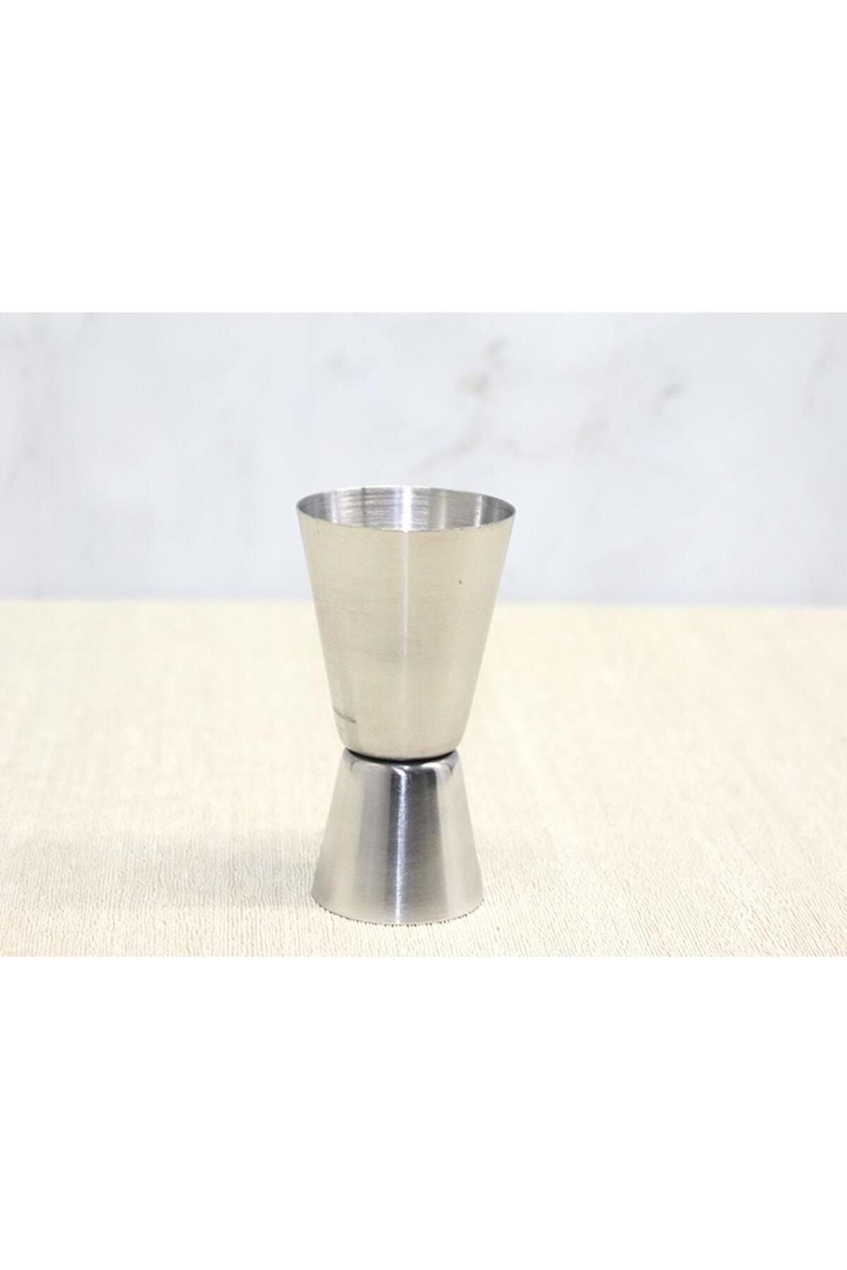 MEVAFA Paslanmaz Çelik Kokteyl Bar Ölçeği 30/60 Ml