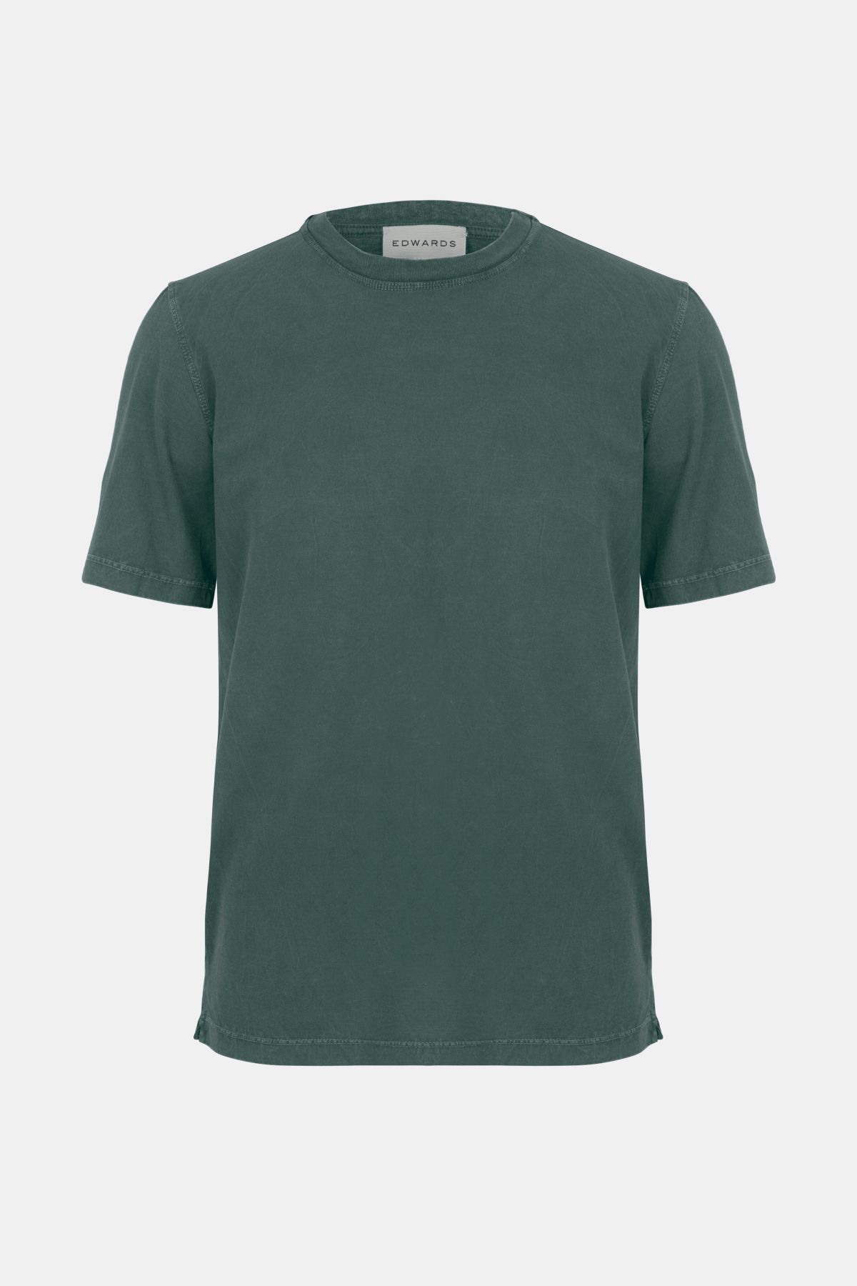 Edwards Erkek Yeşil Bisiklet Yaka T-Shirt