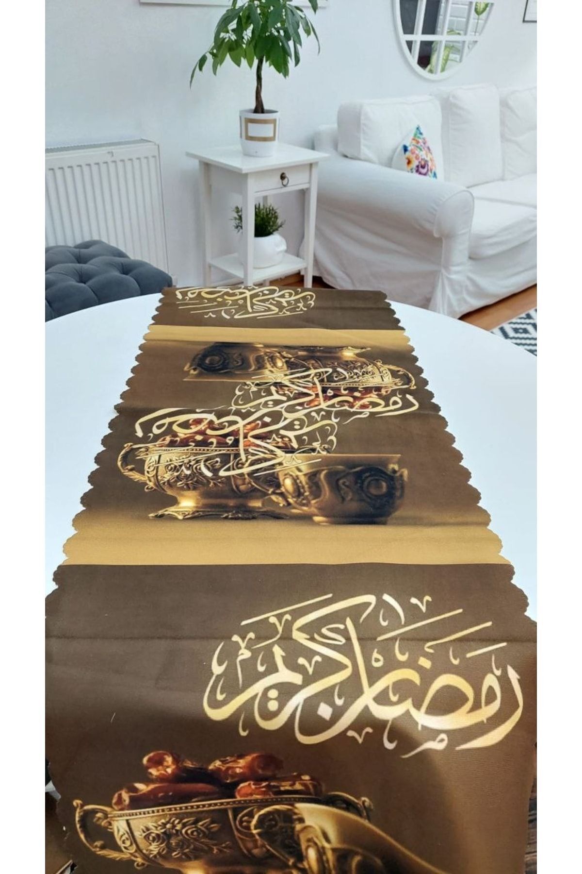 Elioure Renkli Ramazan temalı şık ve güzel tasarım koşu bandı, özel tasarım kolay kullanımı