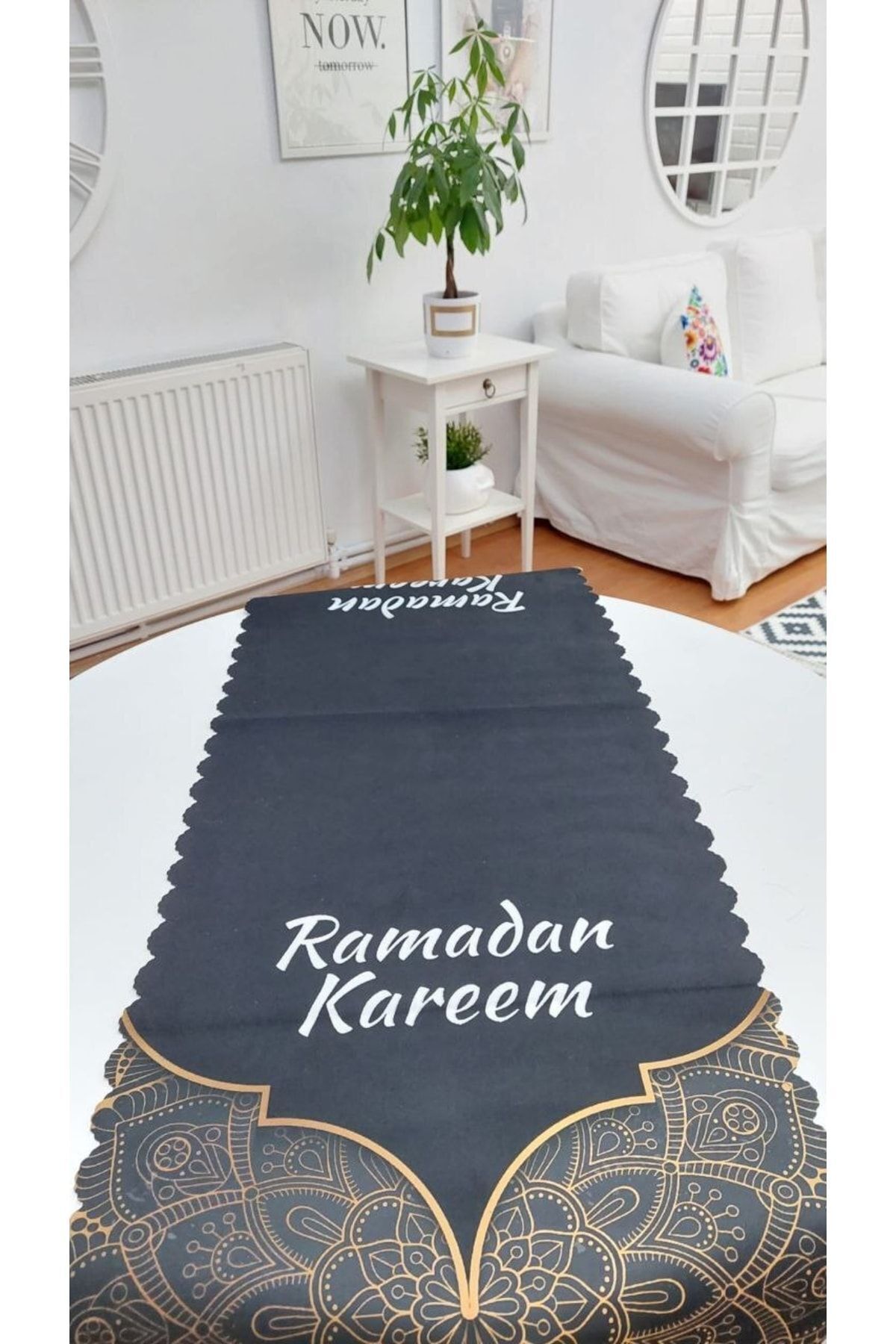 Elioure Renkli Ramazan temalı şık ve güzel koşu bandı, özel tasarım, dayanıklı ve kaliteli