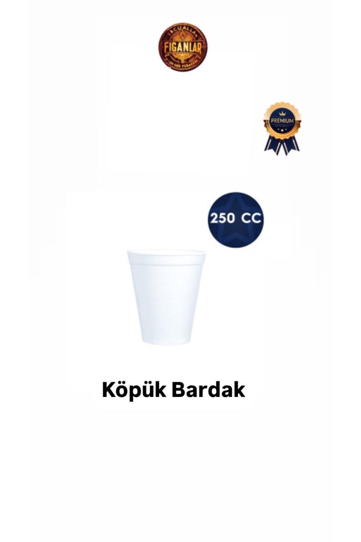 figanlar ambalaj 1. Kalite Köpük Bardak 250cc(8 oz) 25 Adet