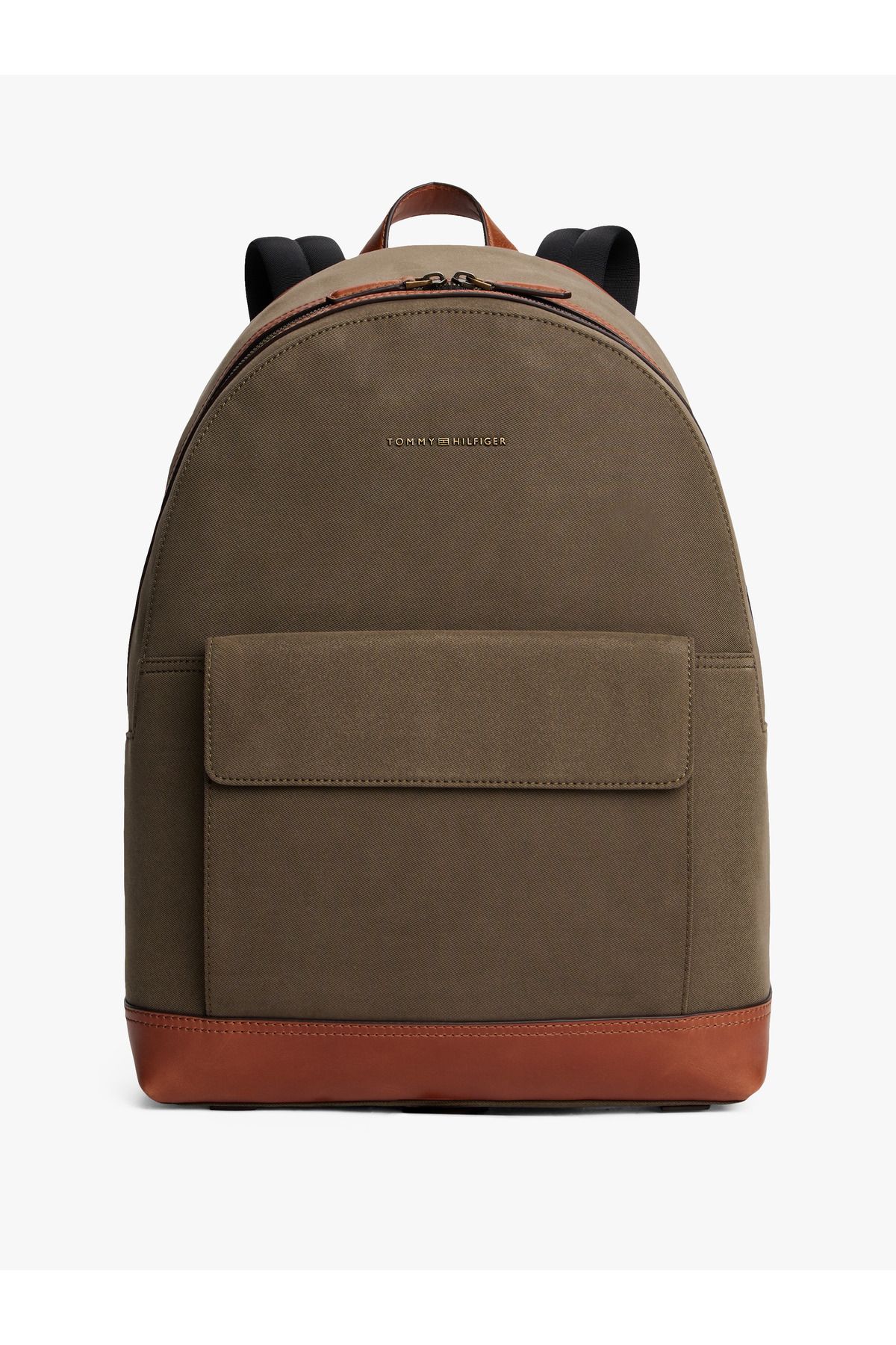 Tommy Hilfiger Th Casual Prep Erkek Haki Sırt Çantası