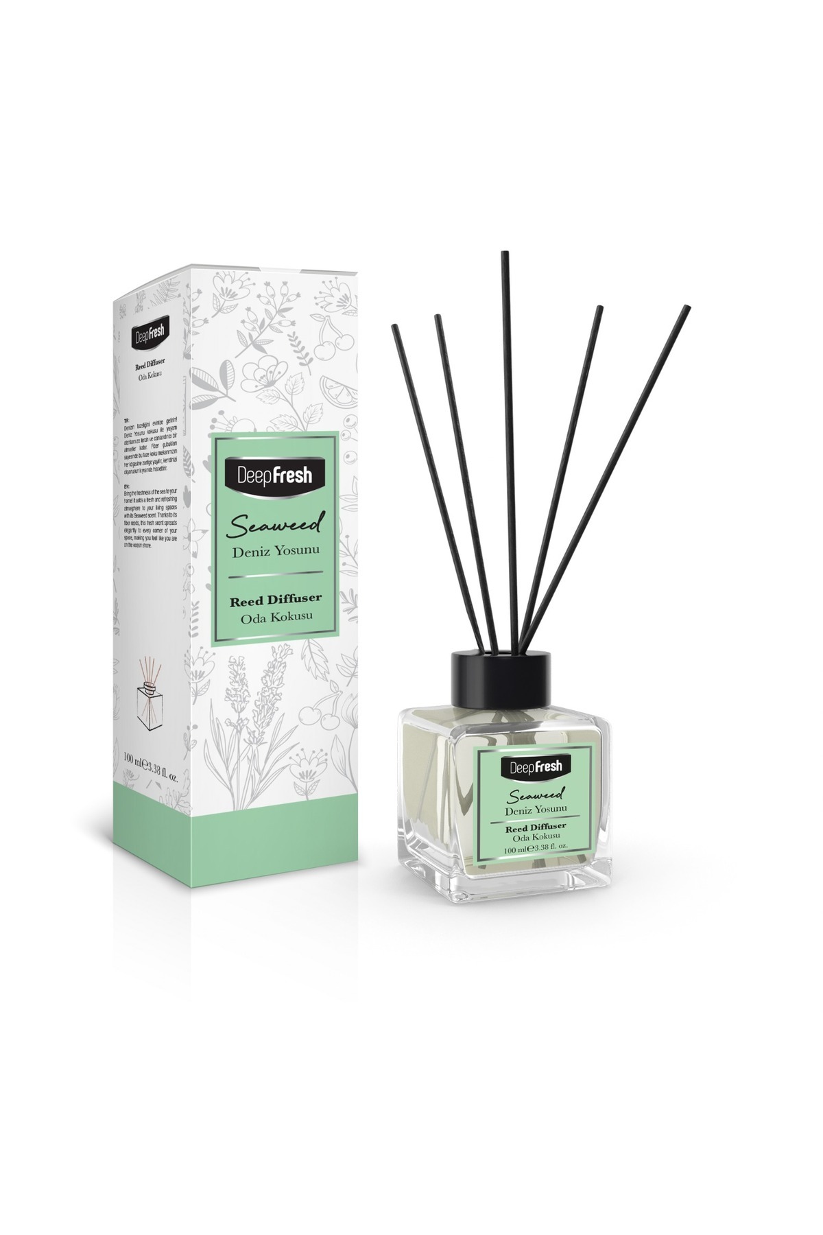 Deep Fresh Seaweed Odorizant de camera cu betisoare 100 ml