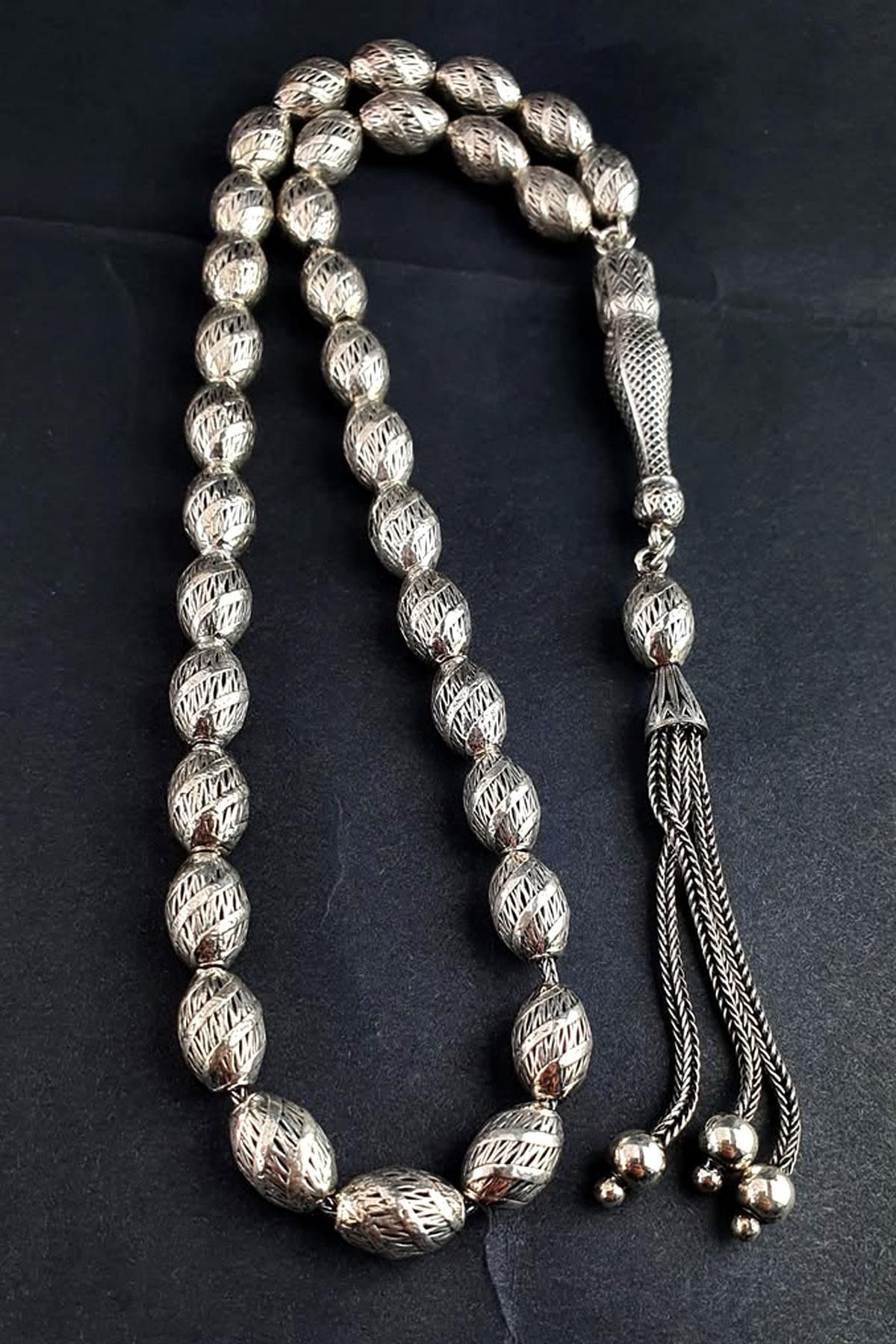 OSESHOP 925ayar Gümüş El İşi Tasarım Tesbih