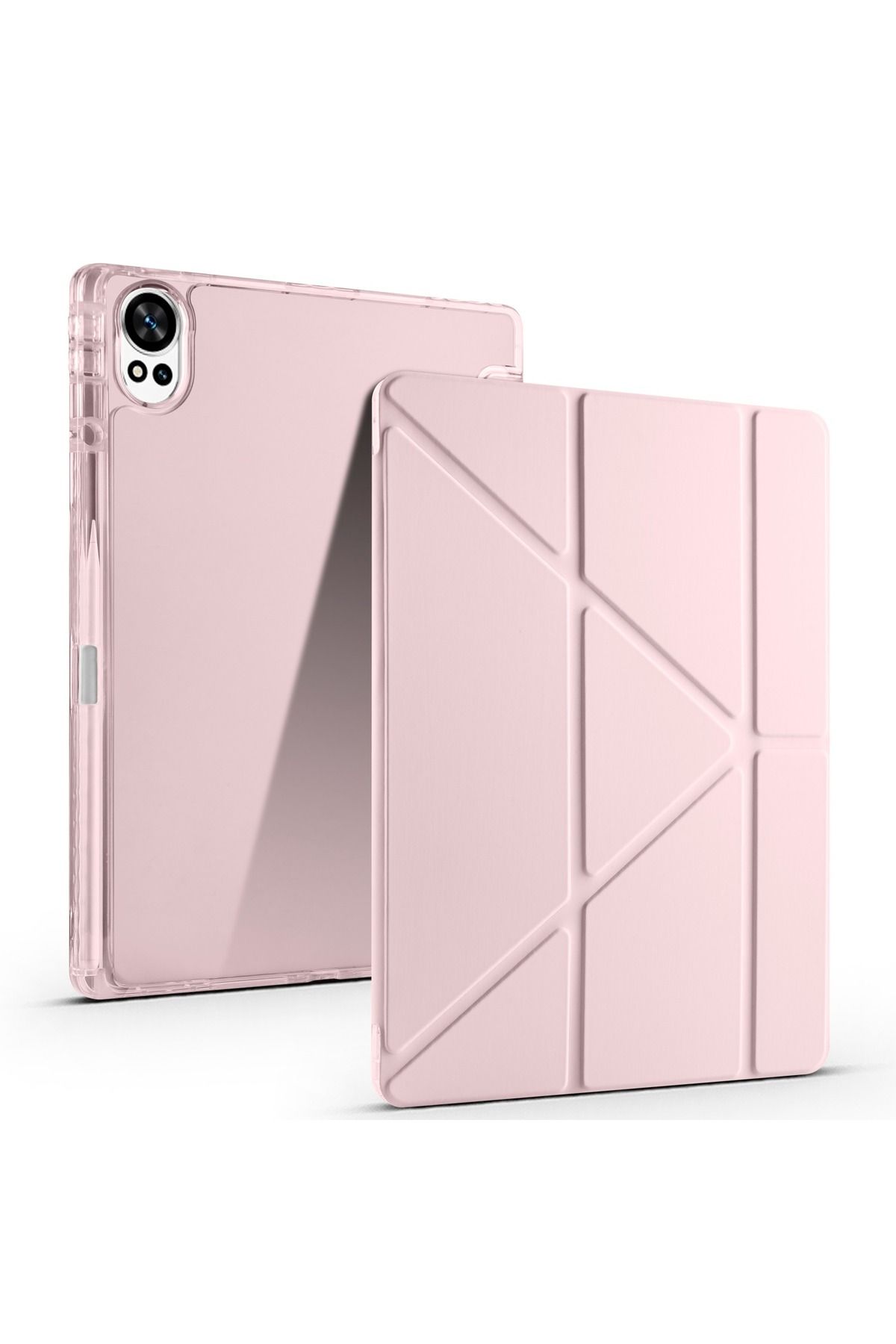 aldtelekom HUAWEI MatePad 12 X Uyumlu Kılıf Yumuşak Kalem Bölmeli Uyku Modlu Trifold Kılıf